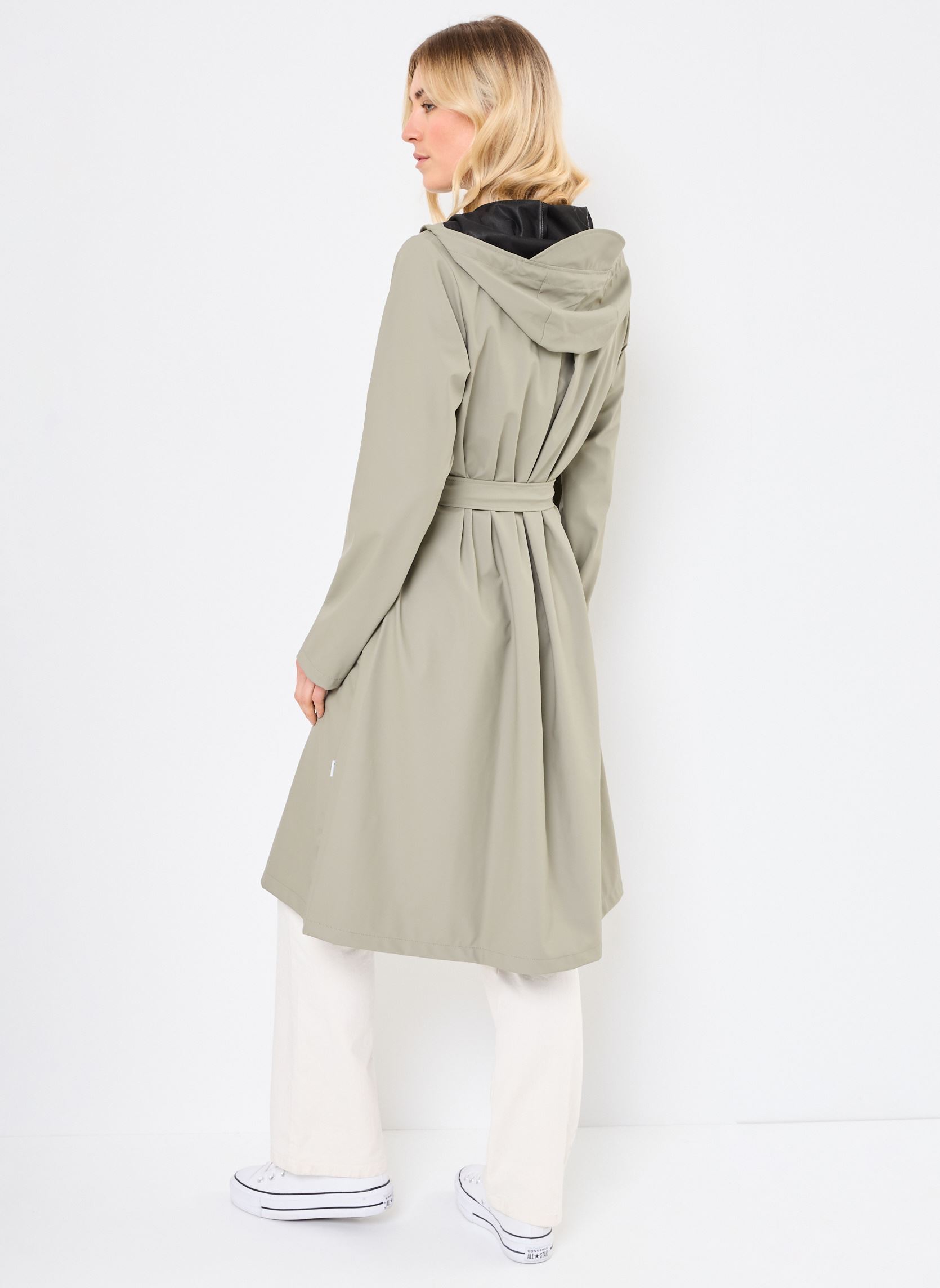 Regenjacken A-Line Longer W Jacket W3 damen beige Rains Regenjacken A-Line Longer W Jacket W3 damen beige DRIFT