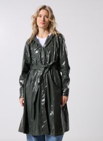 Chaquetas impermeables A-Line Longer W Jacket W3 mujer verde