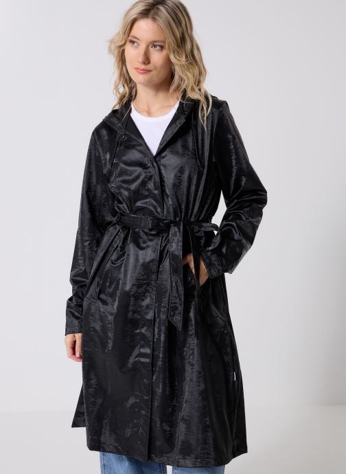 Rains Regenjacken A-Line Longer W Jacket W3 damen grün