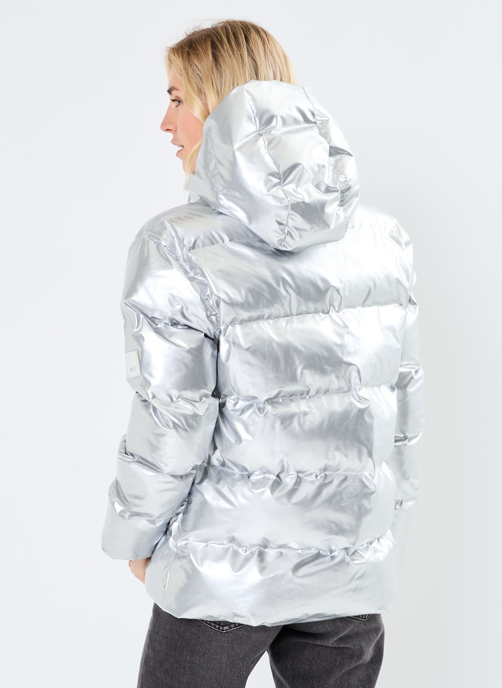 Daunenjacken Alta Puffer Jacket W3T3 - Unisexe W damen silber Rains Daunenjacken Alta Puffer Jacket W3T3 - Unisexe W damen silber MIRROR