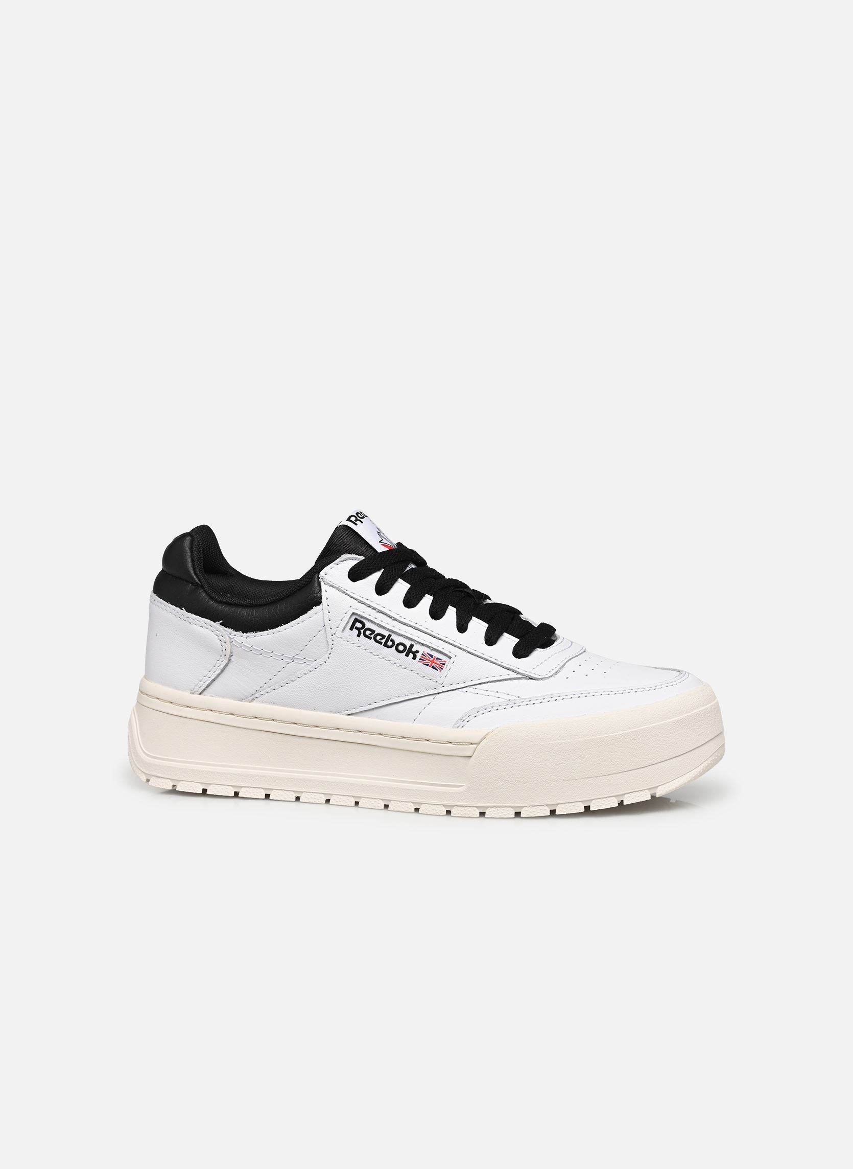 Baskets Club C Megacourt femme blanc Reebok Baskets Club C Megacourt femme blanc WHITE/CHALK/BLACK