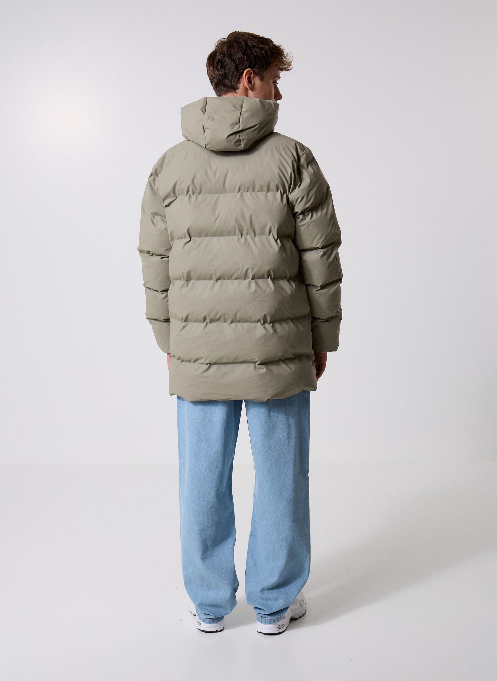 Daunenjacken Alta Long Puffer Cargo Jacket W3T4 herren grün Rains Daunenjacken Alta Long Puffer Cargo Jacket W3T4 herren grün DRIFT