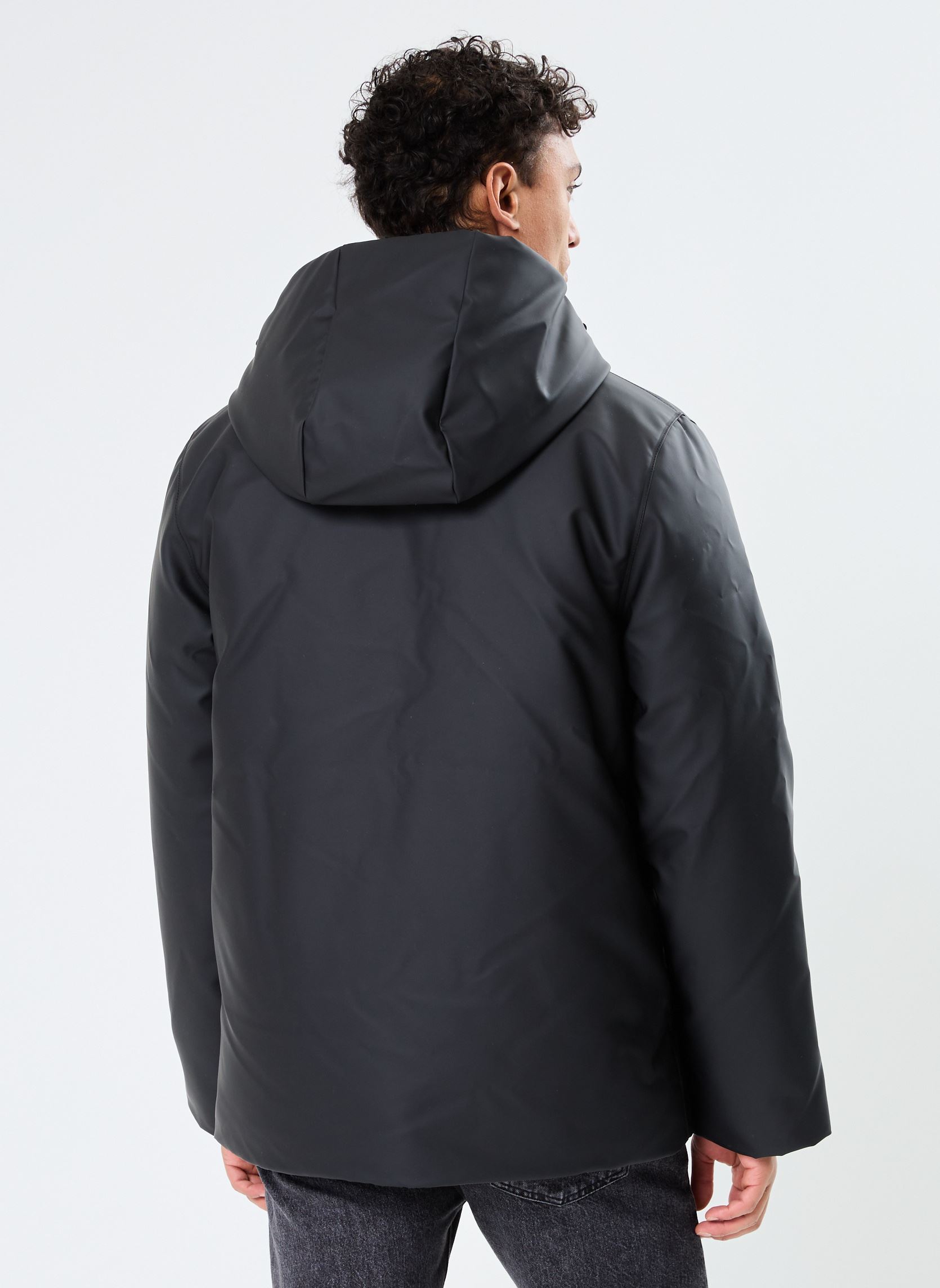 Doudounes Askim Insulated Jacket W3T3 homme noir Rains Doudounes Askim Insulated Jacket W3T3 homme noir BLACK