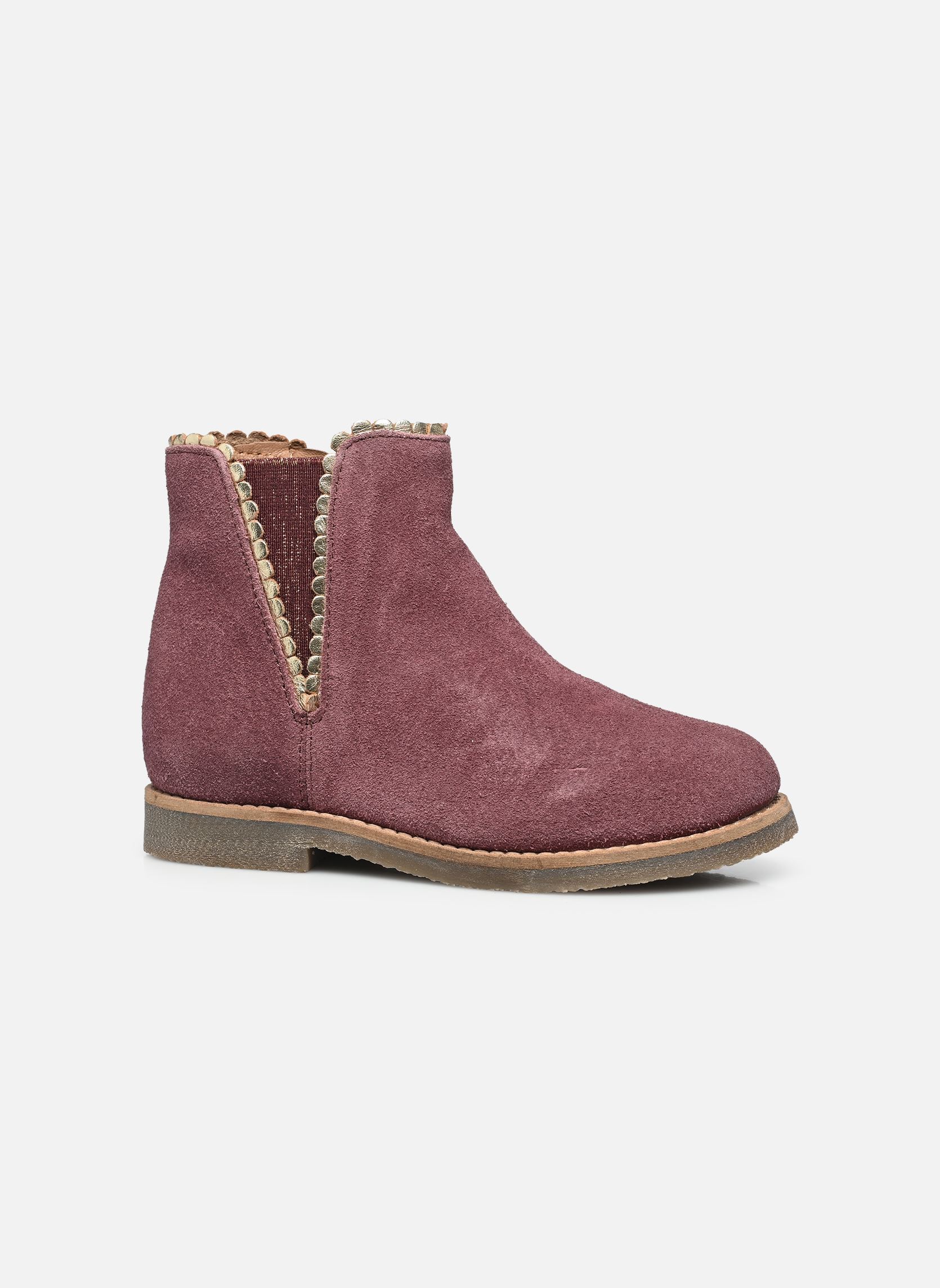 Bottines KALLEST fille bordeaux Rose et Martin Bottines KALLEST fille bordeaux BORDEAUX