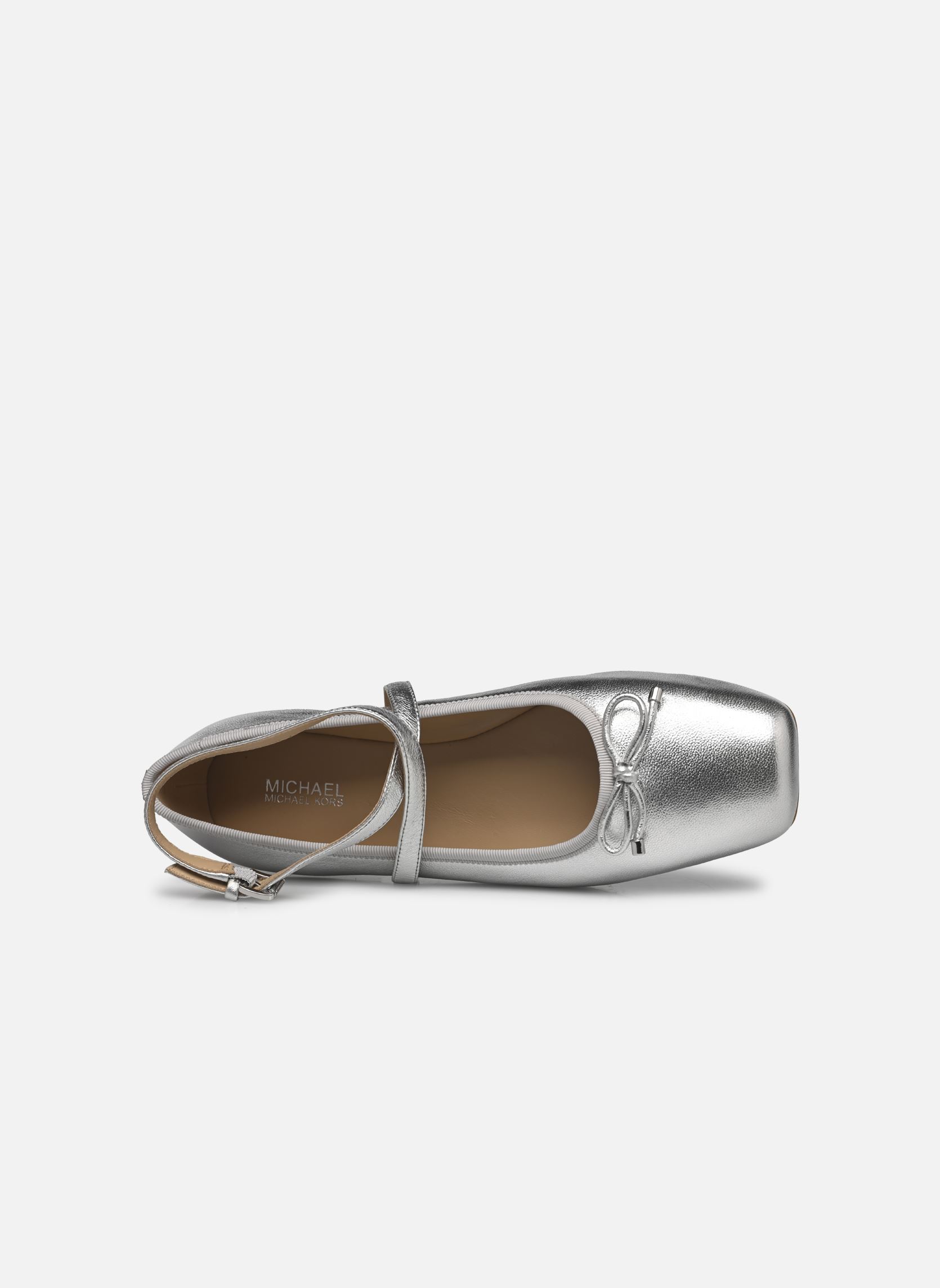 Klassieke ballerina's COLLETTE FLEX BALLET dames zilver Michael Michael Kors Klassieke ballerina's COLLETTE FLEX BALLET dames zilver Silver