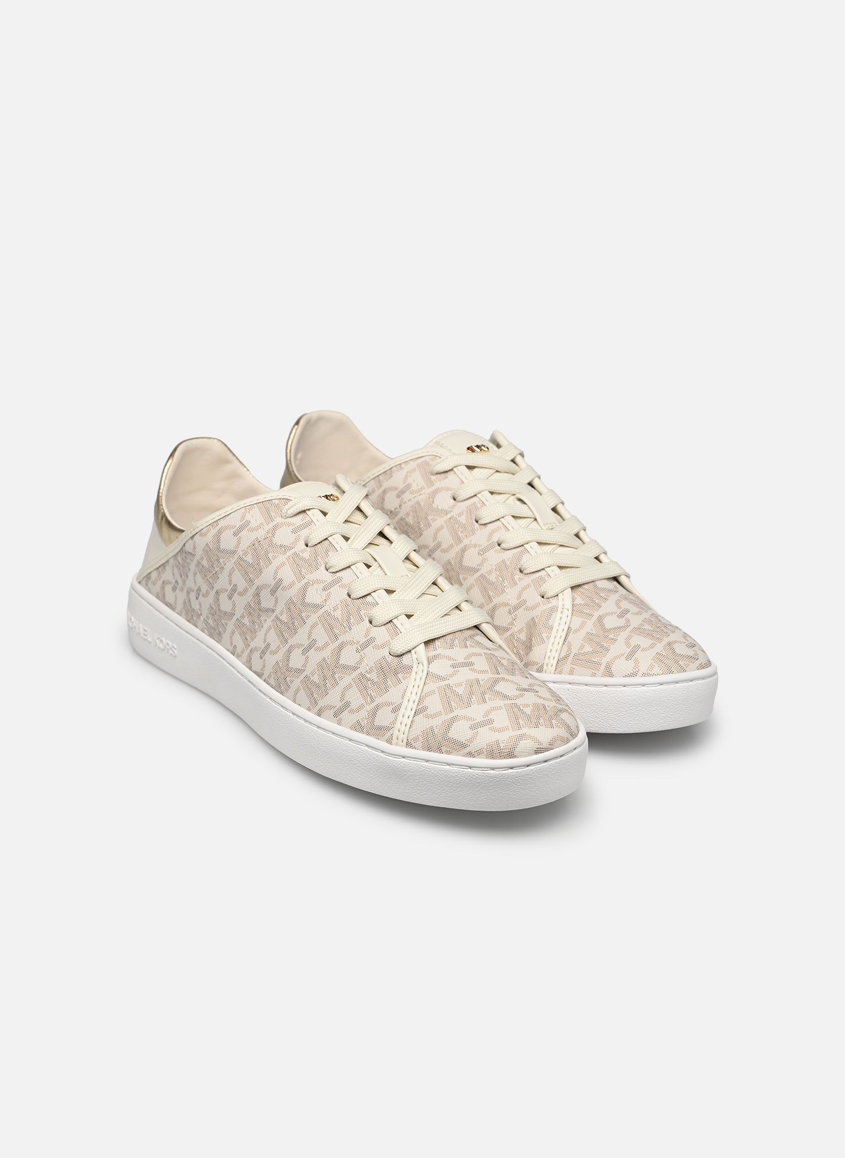 Niedrige Sneaker JENNY LACE UP damen weiß Michael Michael Kors Niedrige Sneaker JENNY LACE UP damen weiß VANILLA MLTI