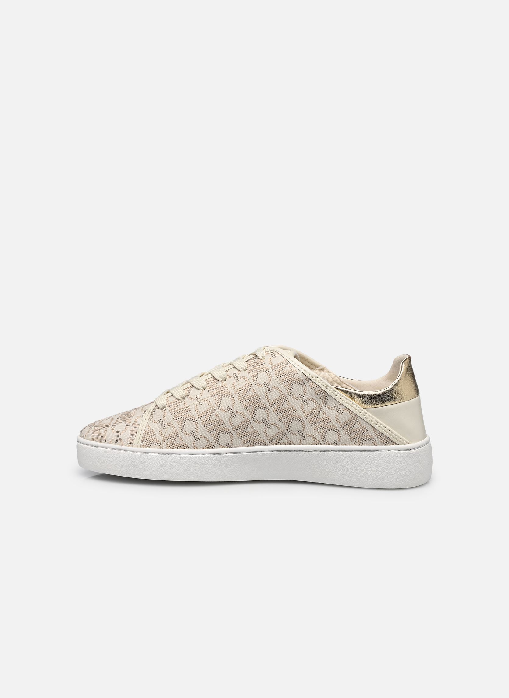 Niedrige Sneaker JENNY LACE UP damen weiß Michael Michael Kors Niedrige Sneaker JENNY LACE UP damen weiß VANILLA MLTI