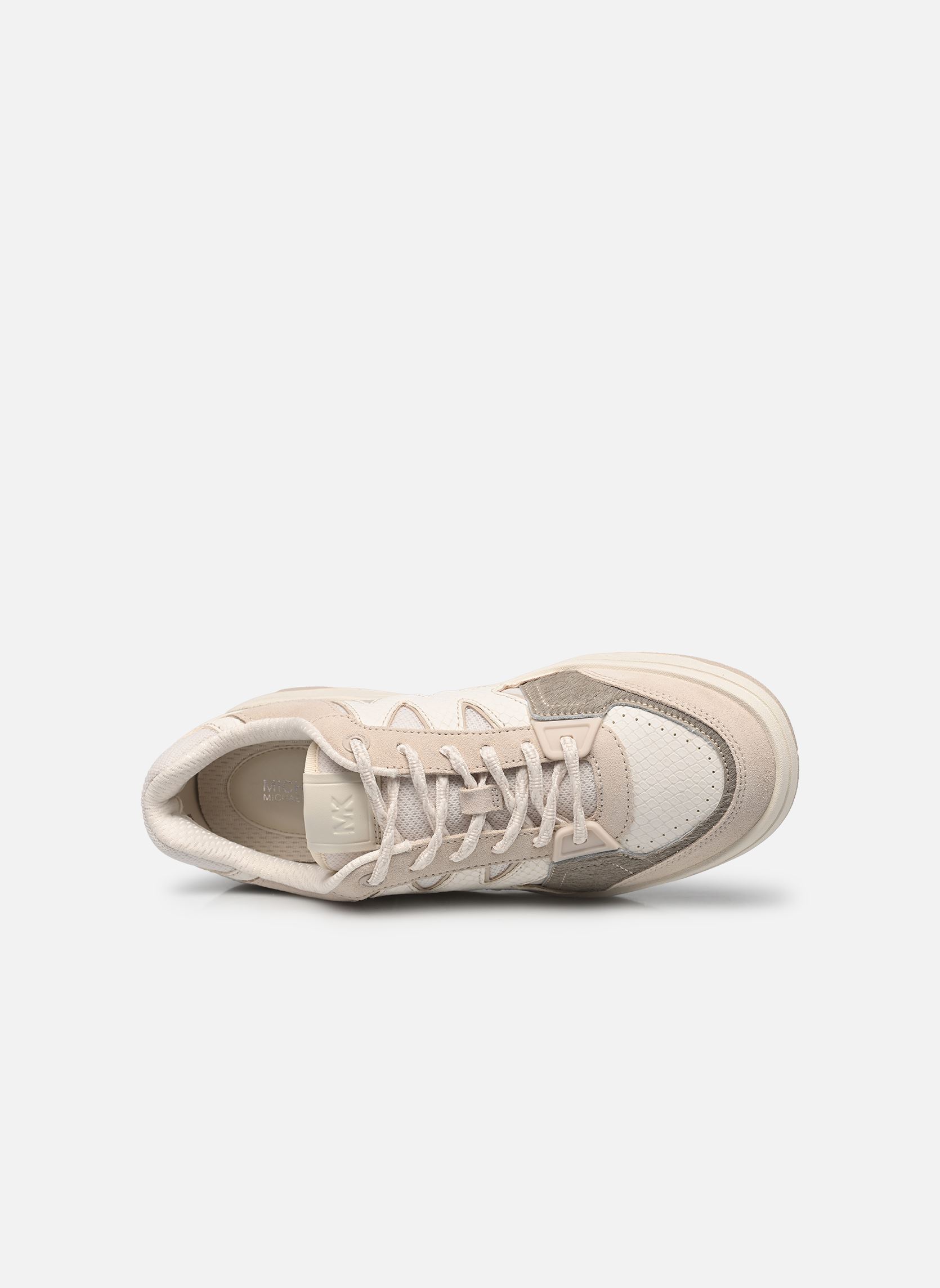 Zapatillas bajas REBEL LACE UP New mujer blanco Michael Michael Kors Zapatillas bajas REBEL LACE UP New mujer blanco Bone Multi