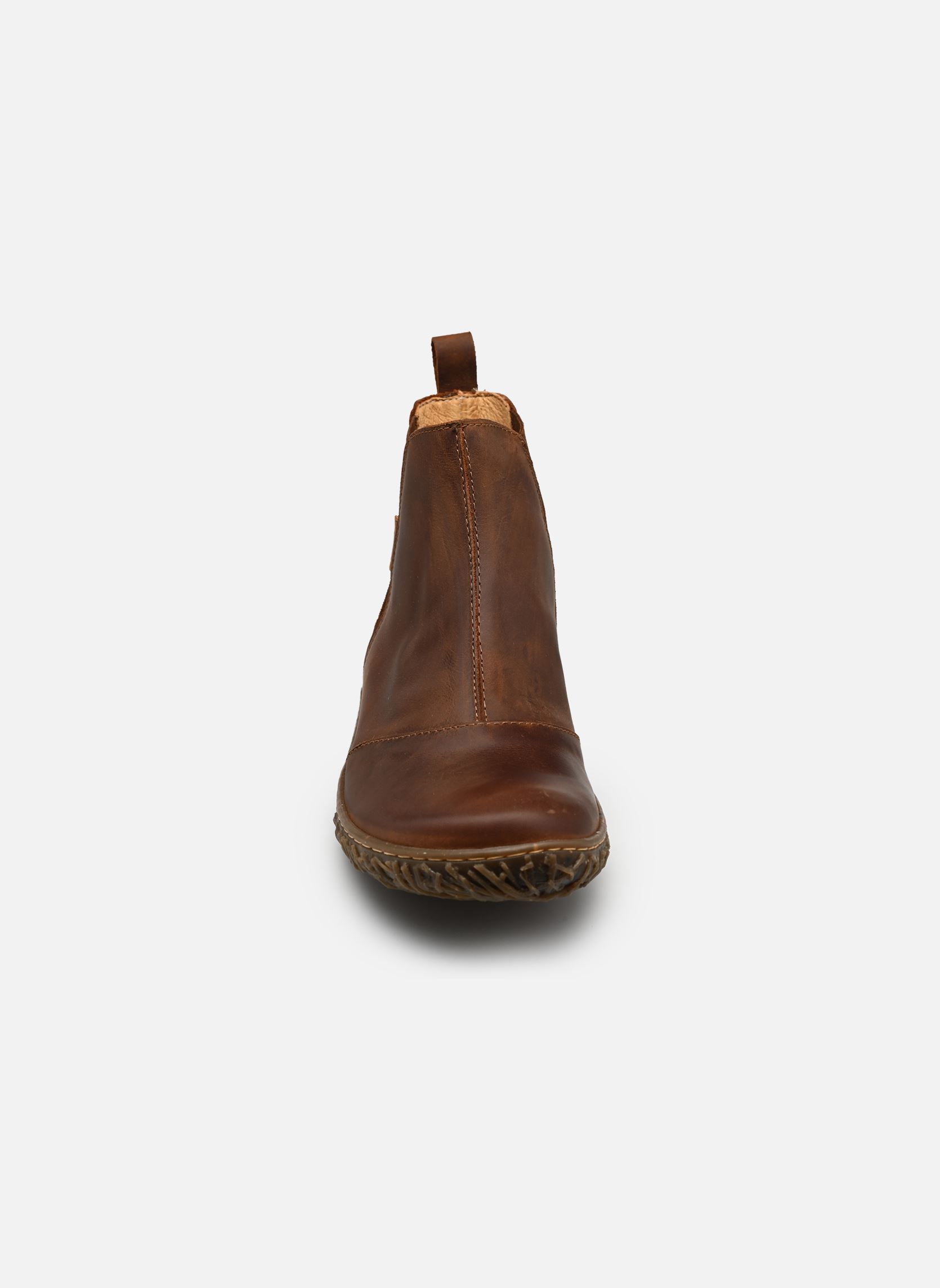 Niedrige Ankle Boots NIDO N786 damen braun El Naturalista Niedrige Ankle Boots NIDO N786 damen braun TERRA