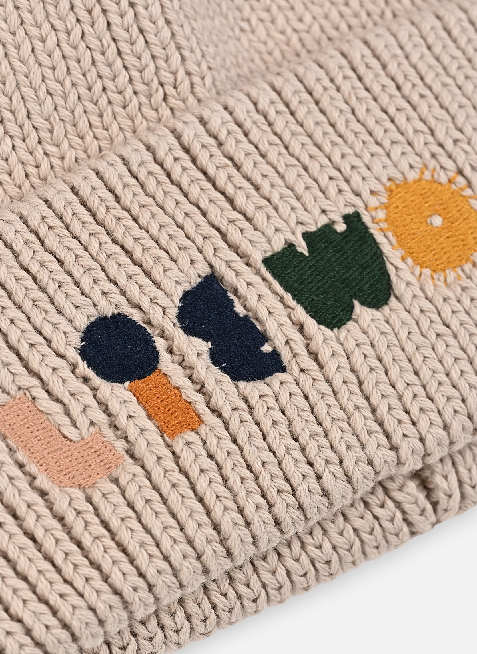 Bonnets Ezra Beanie beige Liewood Bonnets Ezra Beanie beige SANDY