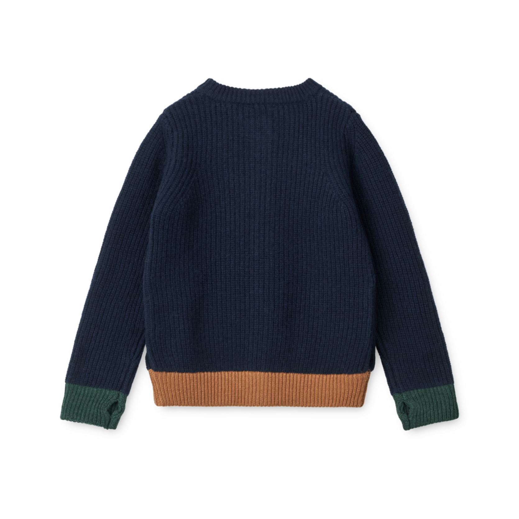 Gilets Tiago Knit Cardigan bleu Liewood Gilets Tiago Knit Cardigan bleu Classic Navy