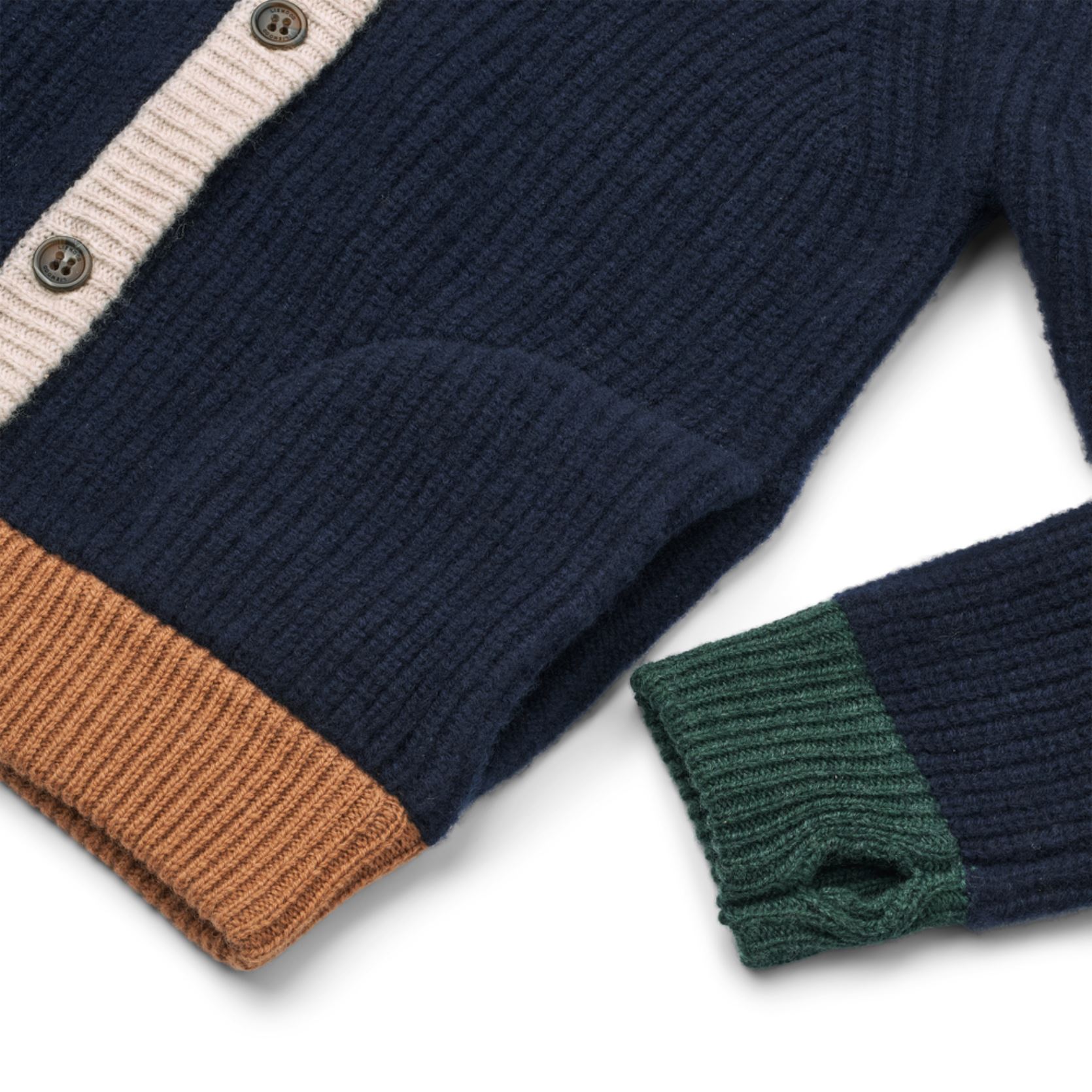 Gilets Tiago Knit Cardigan bleu Liewood Gilets Tiago Knit Cardigan bleu Classic Navy