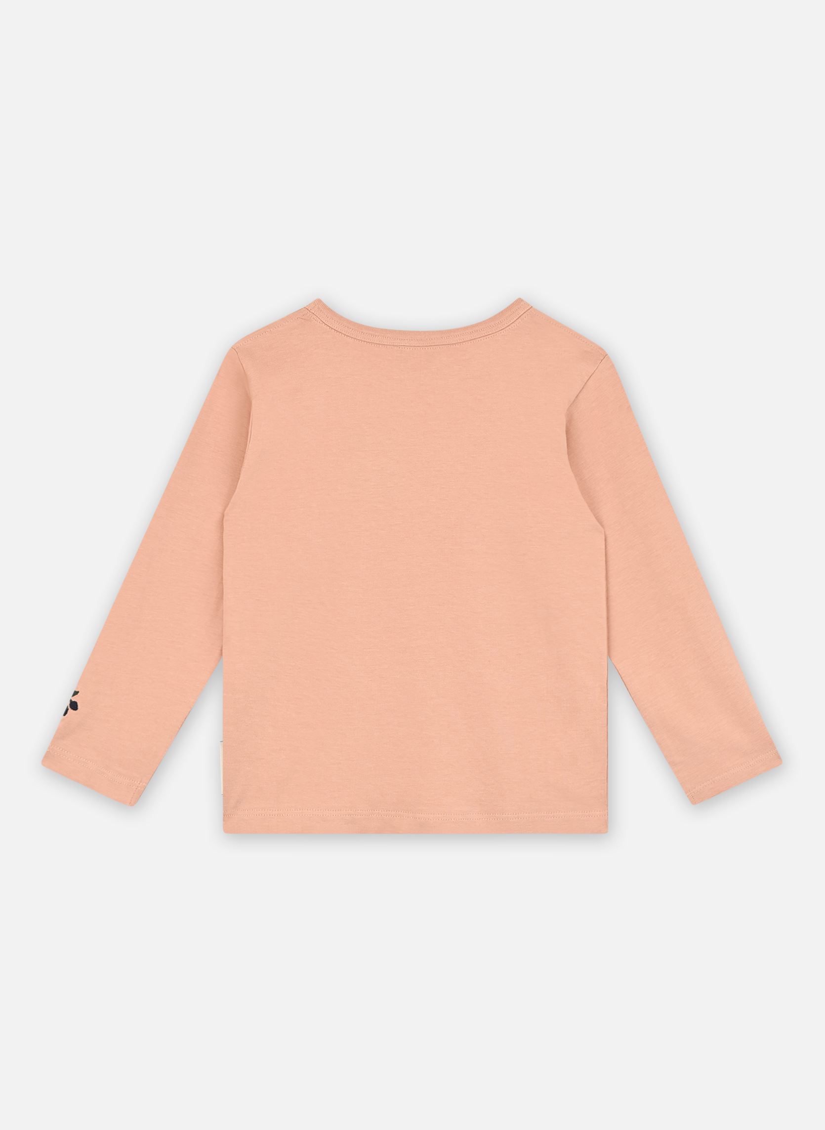 Langarm-T-Shirts Apia Placement Longsleeve T-shirt mädchen rosa Liewood Langarm-T-Shirts Apia Placement Longsleeve T-shirt mädchen rosa LIEWOOD BERRY / PALE TUSCANY