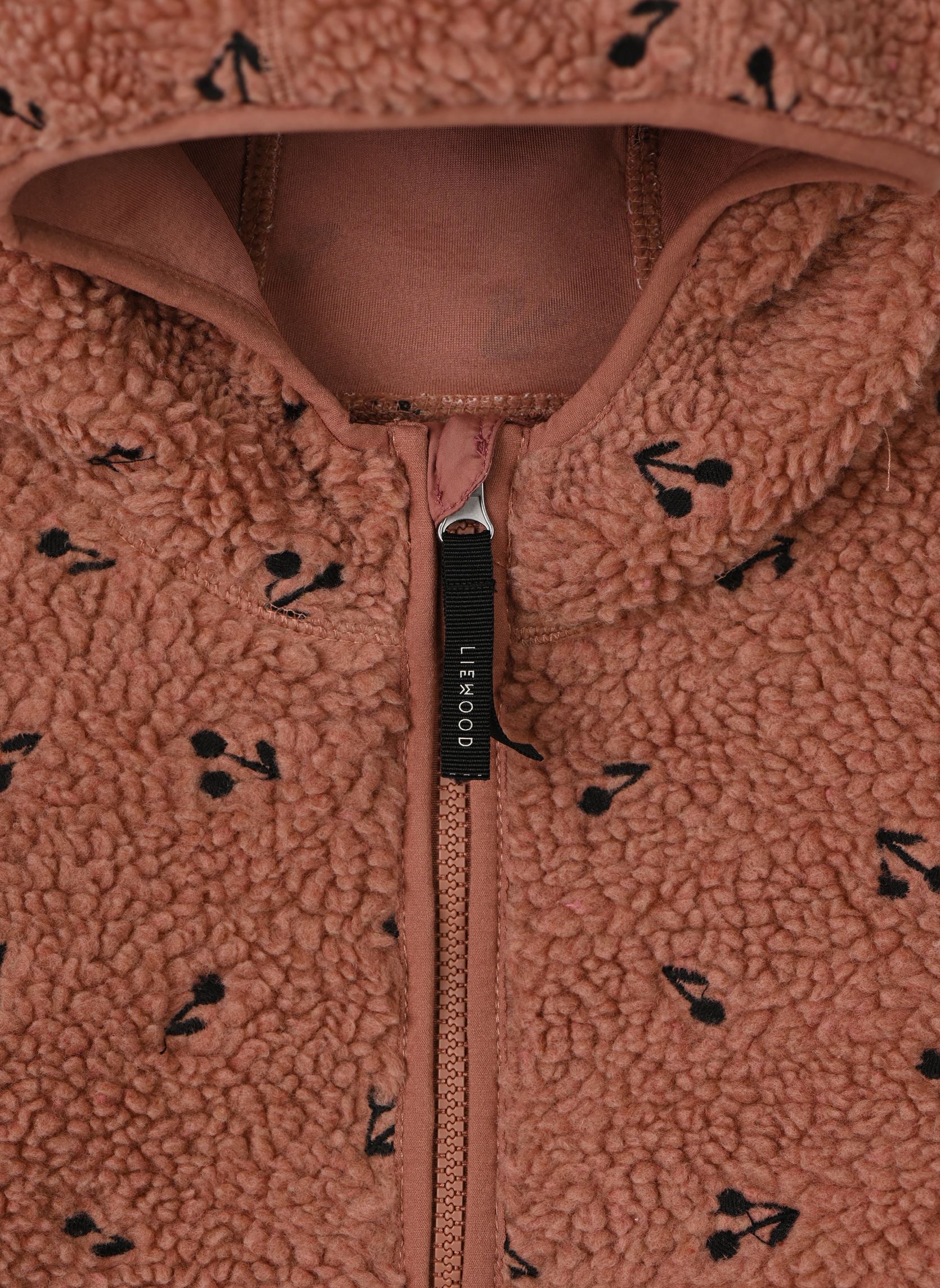 Fleece-Jacken Mara Pile Jacket rosa Liewood Fleece-Jacken Mara Pile Jacket rosa CHERRIES / DARK ROSETTA