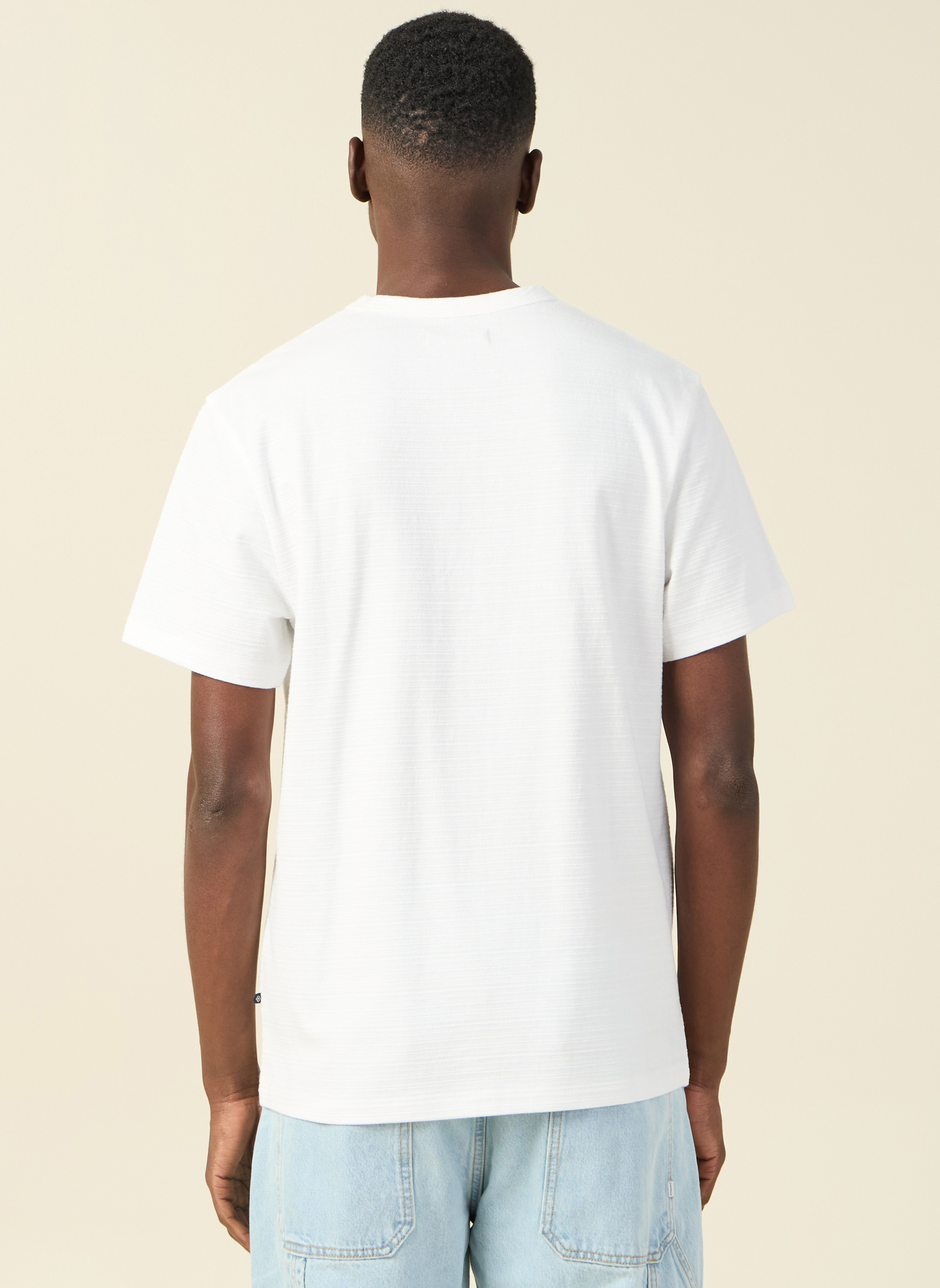Tee-shirts TEECRAFTH homme blanc Bonobo Tee-shirts TEECRAFTH homme blanc Blanc