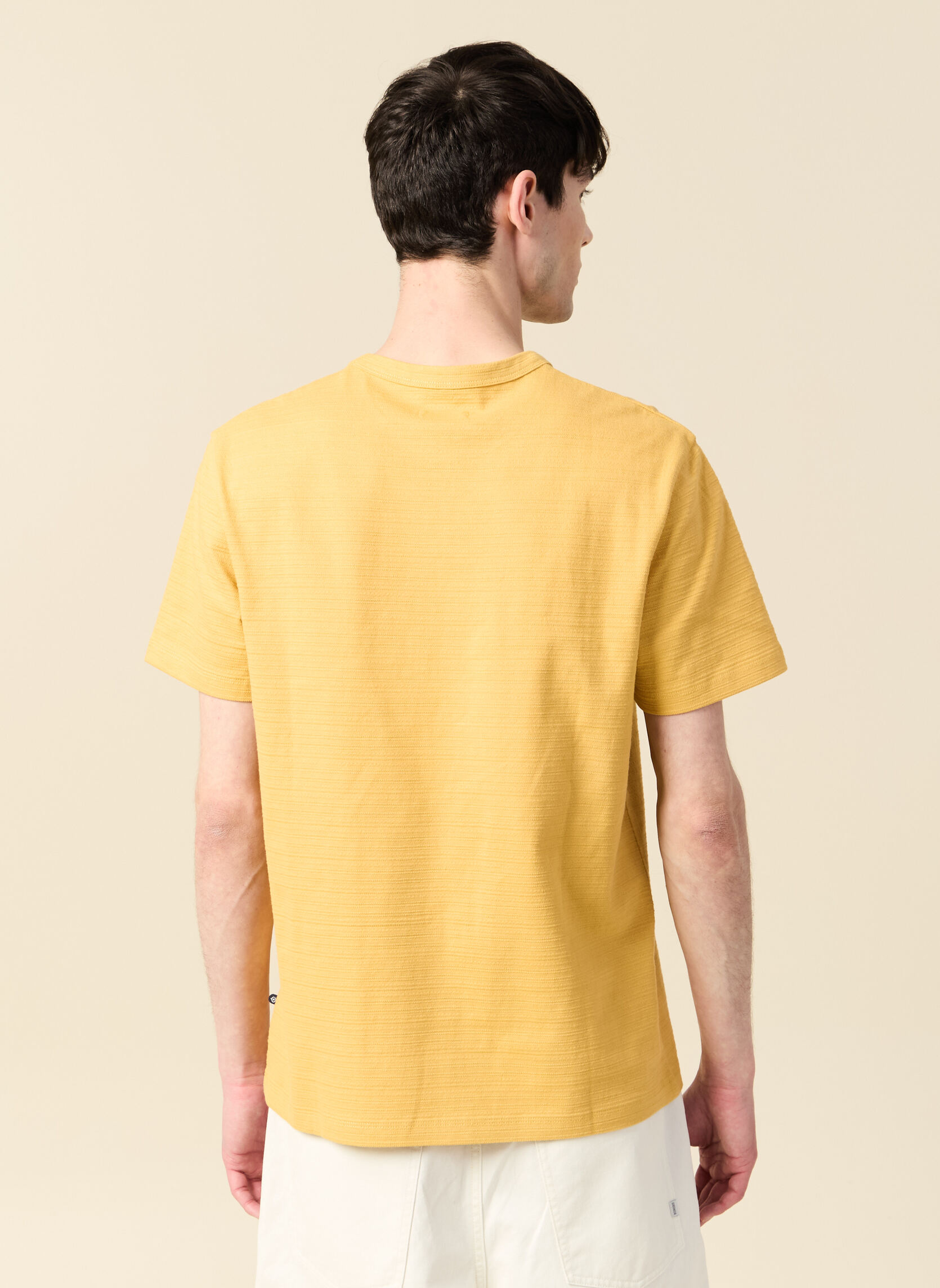 Tee-shirts TEECRAFTH homme jaune Bonobo Tee-shirts TEECRAFTH homme jaune Jaune