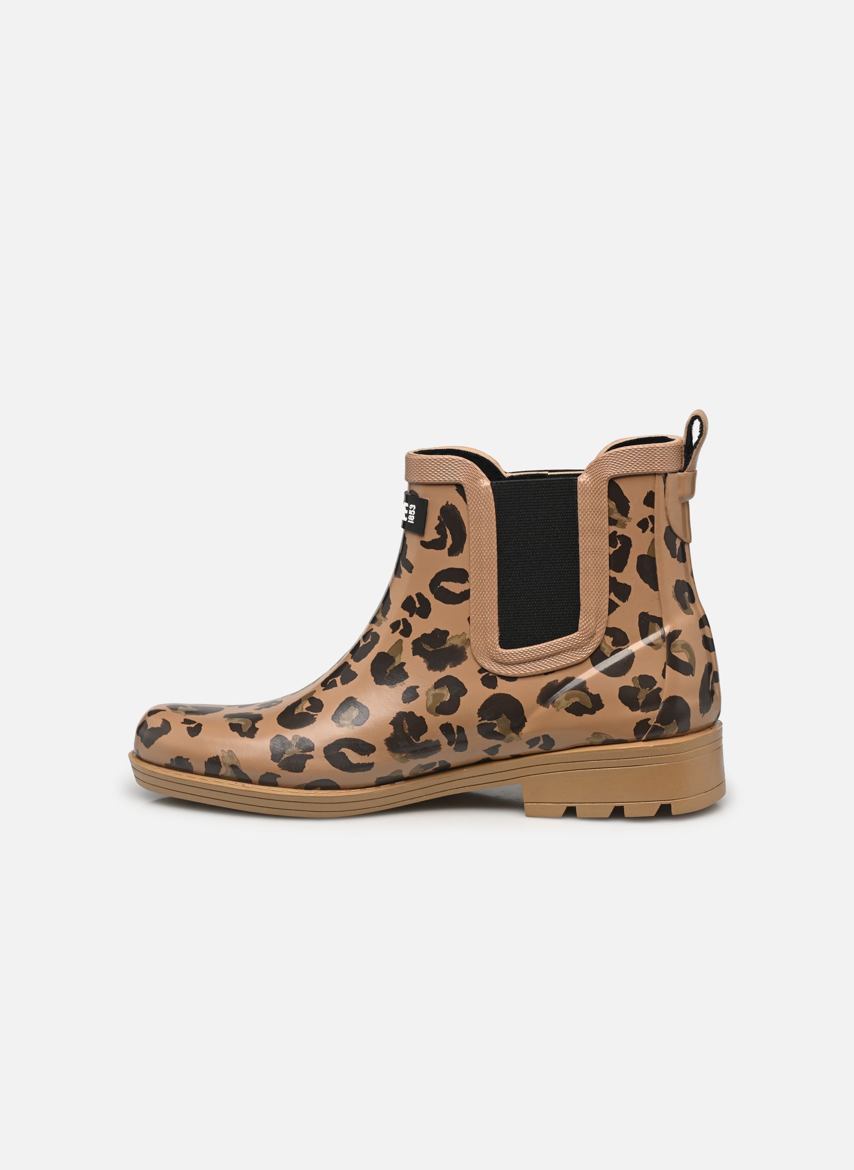 Botas para la lluvia Carville Print 2 mujer marrón Aigle Botas para la lluvia Carville Print 2 mujer marrón LEO PR
