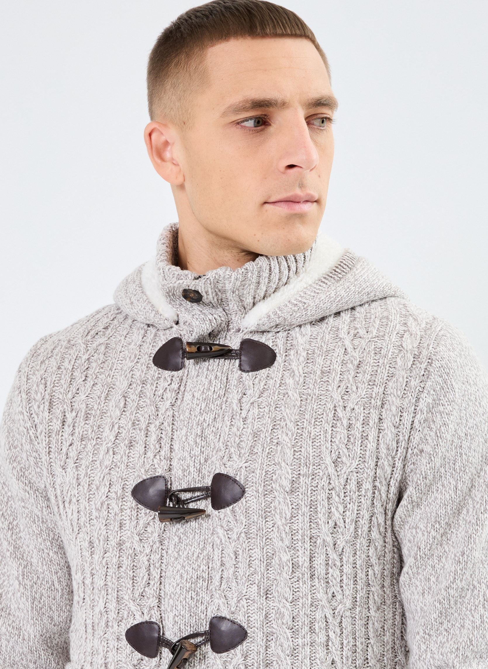 Gilets MONGIL homme gris MADE BY Gilets MONGIL homme gris ECRU