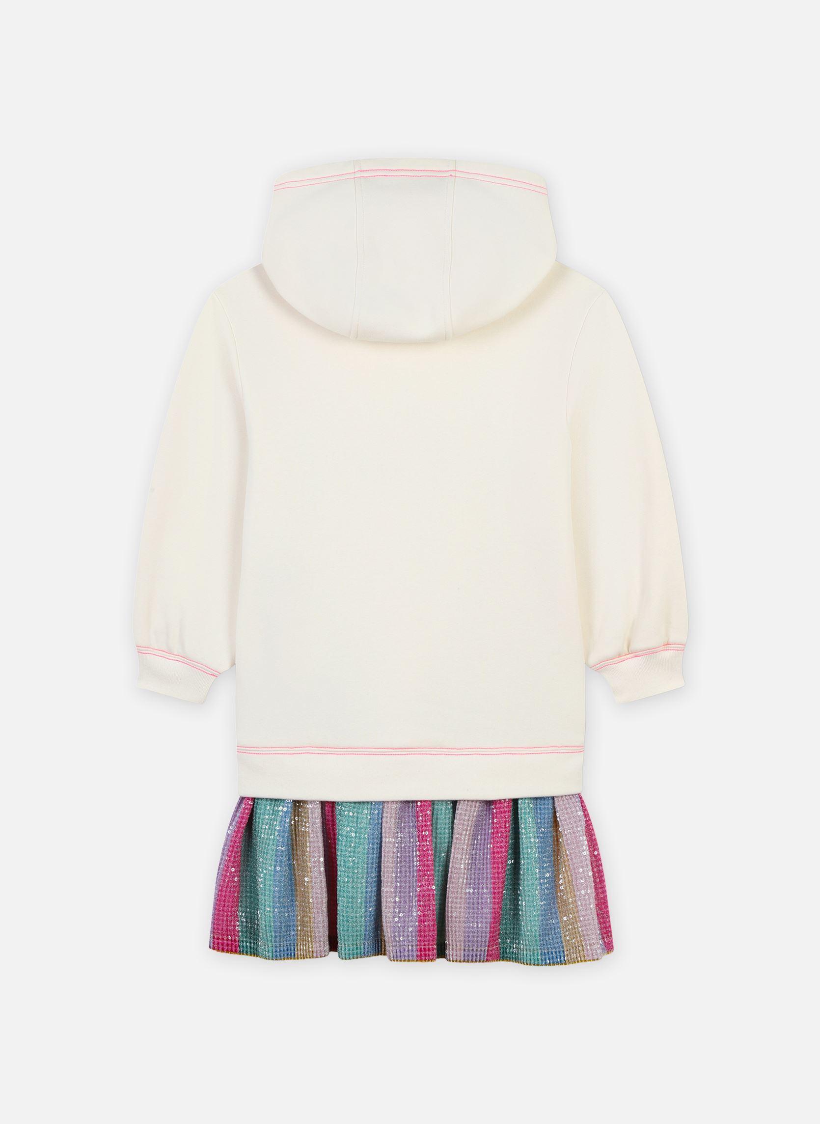 Jurken U20502 meisjes wit Billieblush Jurken U20502 meisjes wit NEW BEIGE