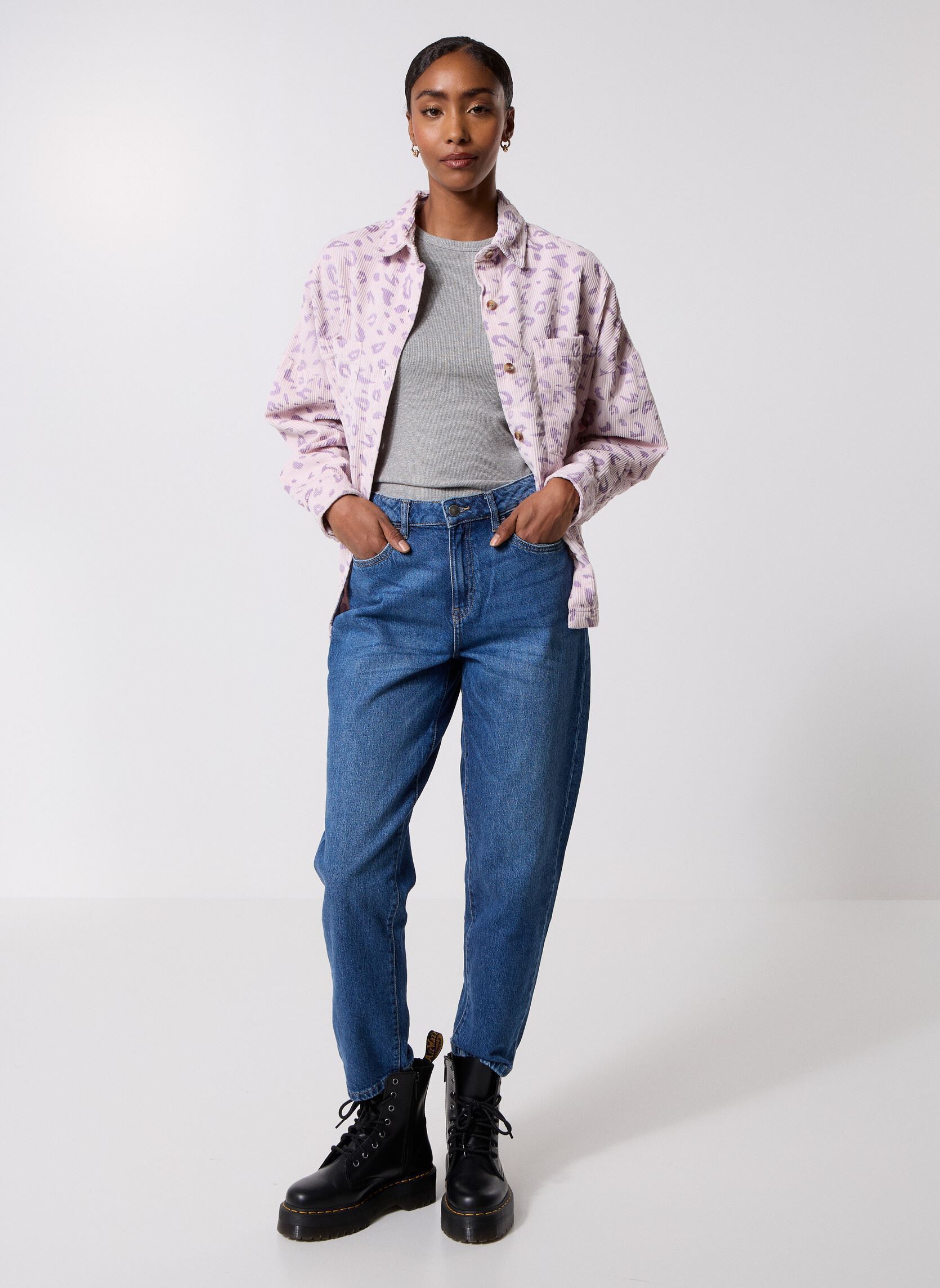 Langarm-Hemden Stoked On You damen violett Billabong Langarm-Hemden Stoked On You damen violett VIOLET ICE