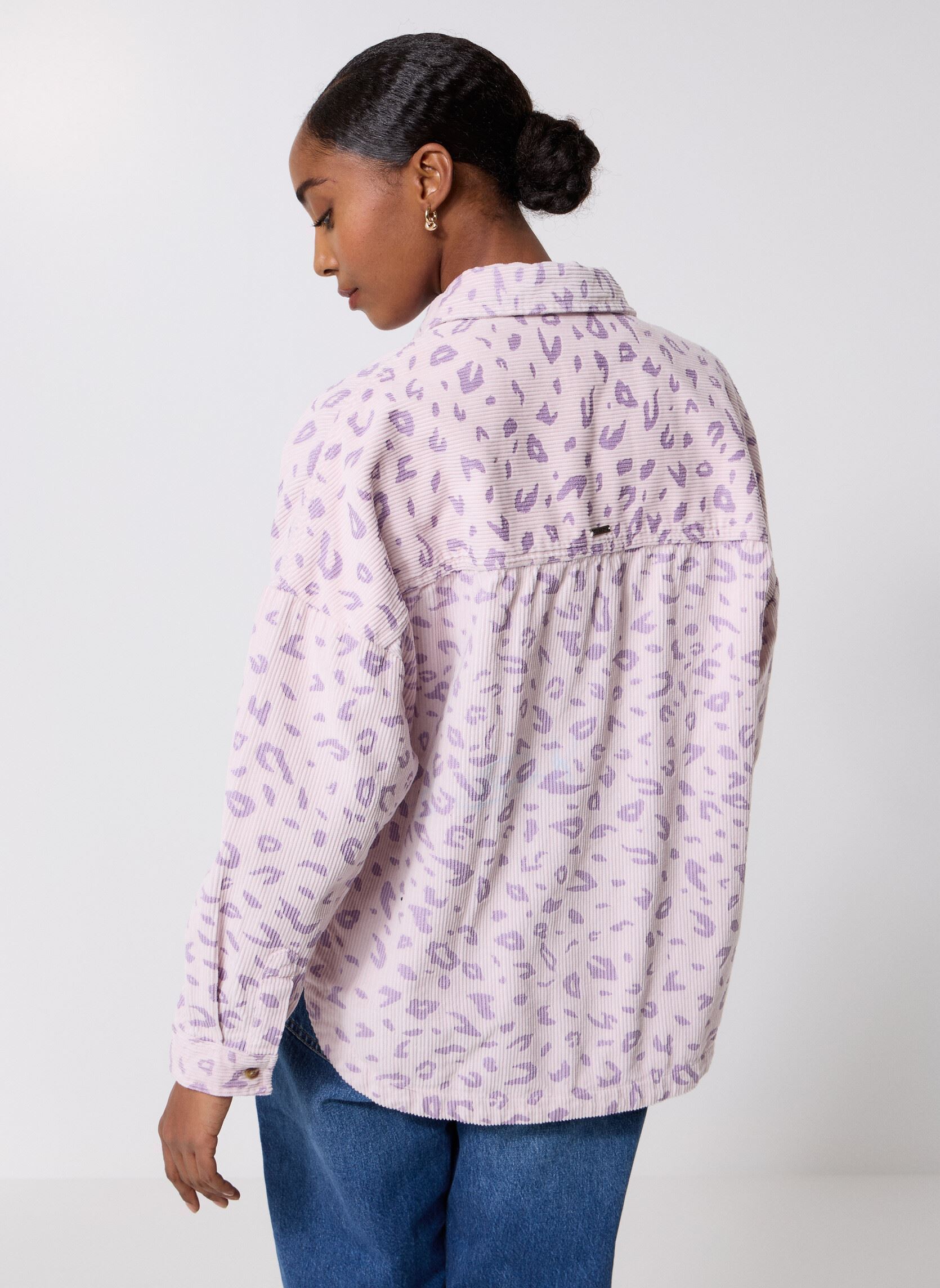 Langarm-Hemden Stoked On You damen violett Billabong Langarm-Hemden Stoked On You damen violett VIOLET ICE