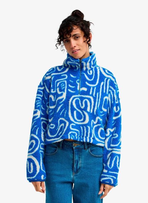 Billabong Fleece truien Holiday Cropped dames blauw