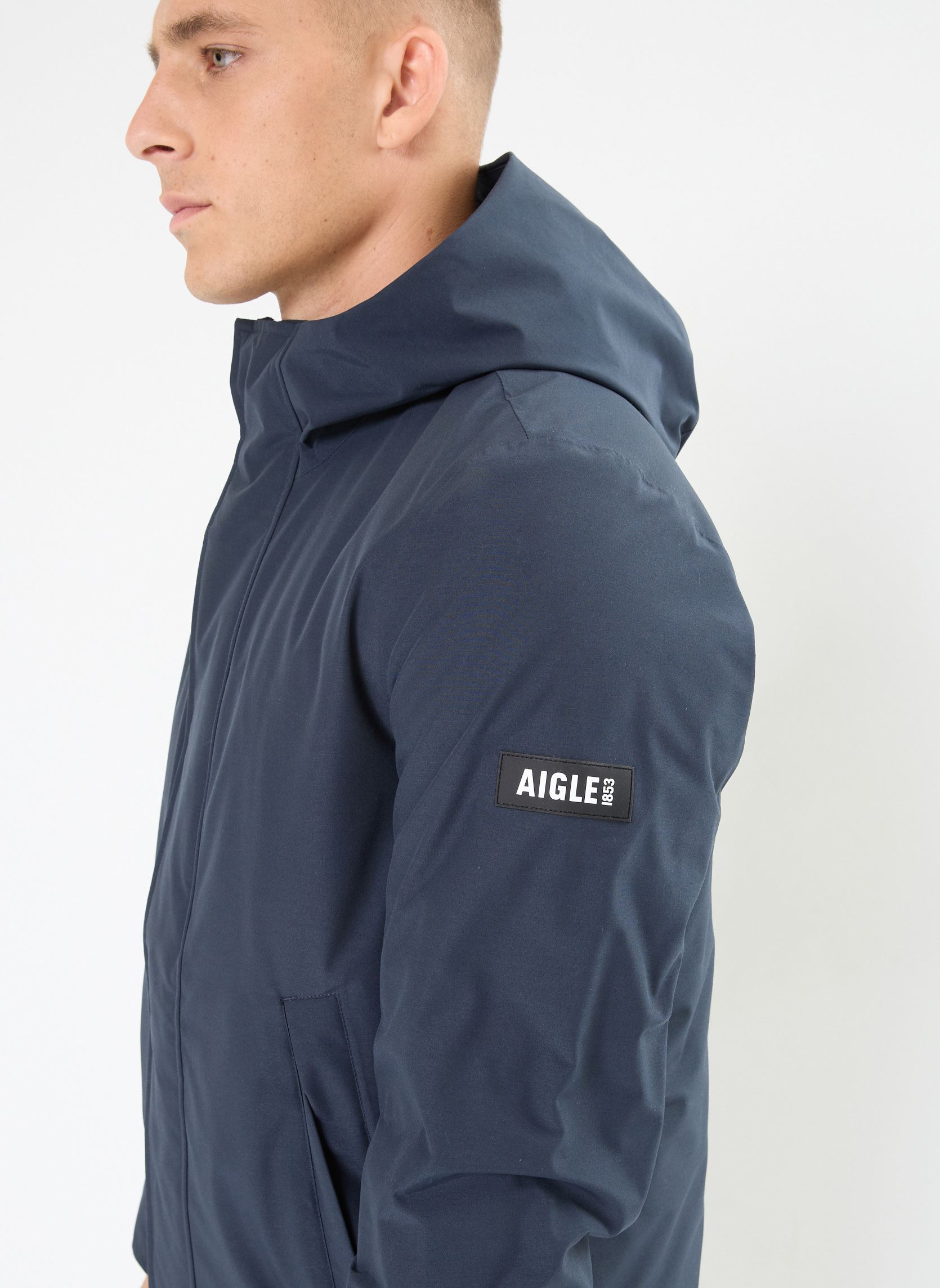 Parkas Parka mi-longue MTD® à capuche - Très ch homme bleu Aigle Parkas Parka mi-longue MTD® à capuche - Très ch homme bleu Empire