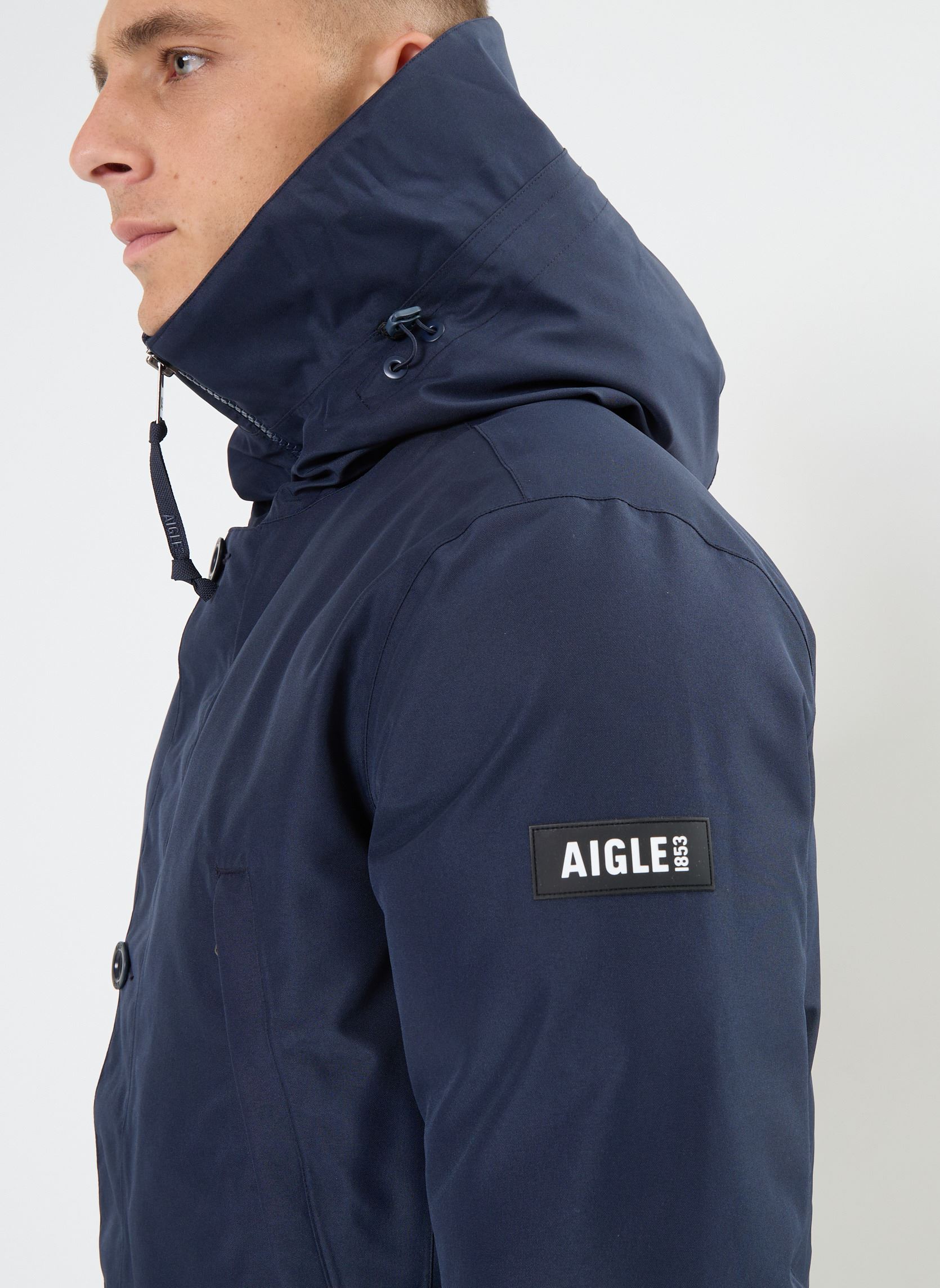 Parkas Parka longue Gore-Tex® à capuche matelas homme bleu Aigle Parkas Parka longue Gore-Tex® à capuche matelas homme bleu EMPIRE