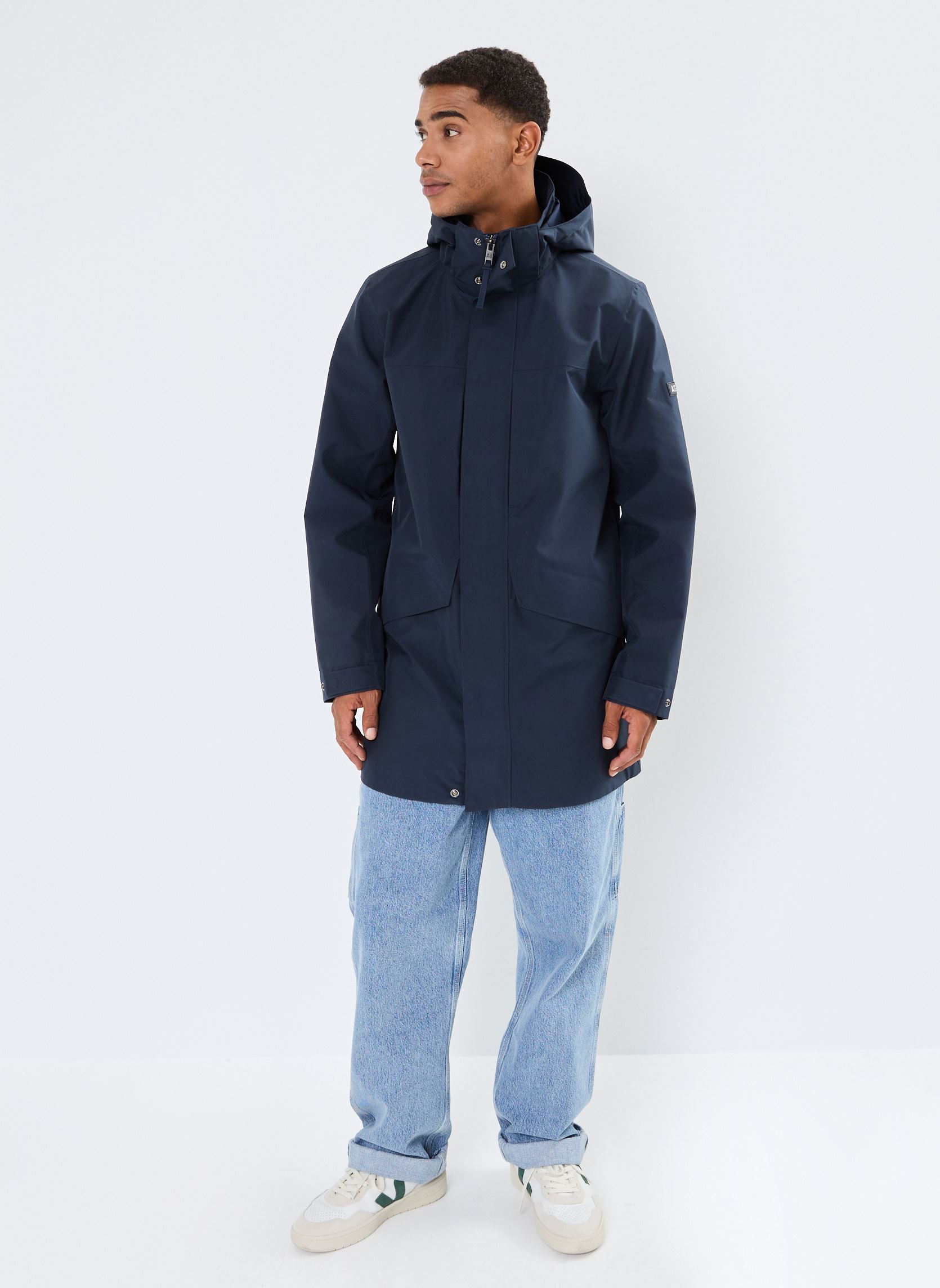 Parkas Parka mi-longue Gore-Tex® homme bleu Aigle Parkas Parka mi-longue Gore-Tex® homme bleu Empire
