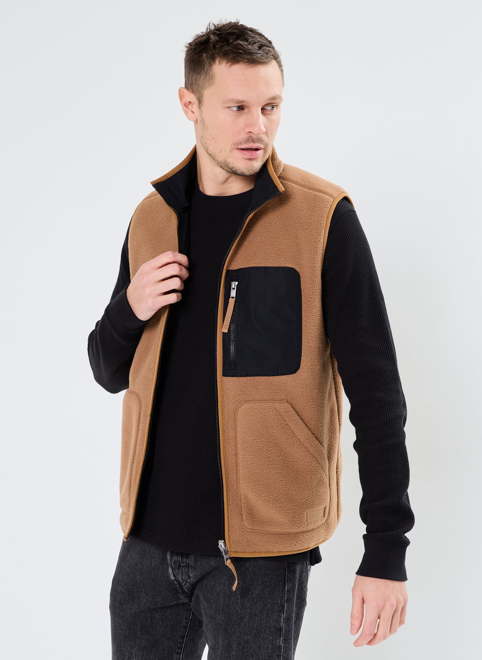 Vêtements Aigle en sherpa réversible Compatible système T KIT pour Accessoires