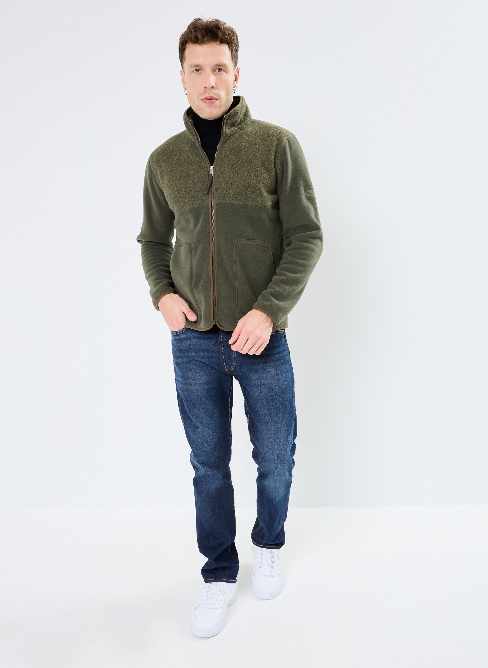 Polares Polaire en sherpa Polartec® hombre verde Aigle Polares Polaire en sherpa Polartec® hombre verde Avocat
