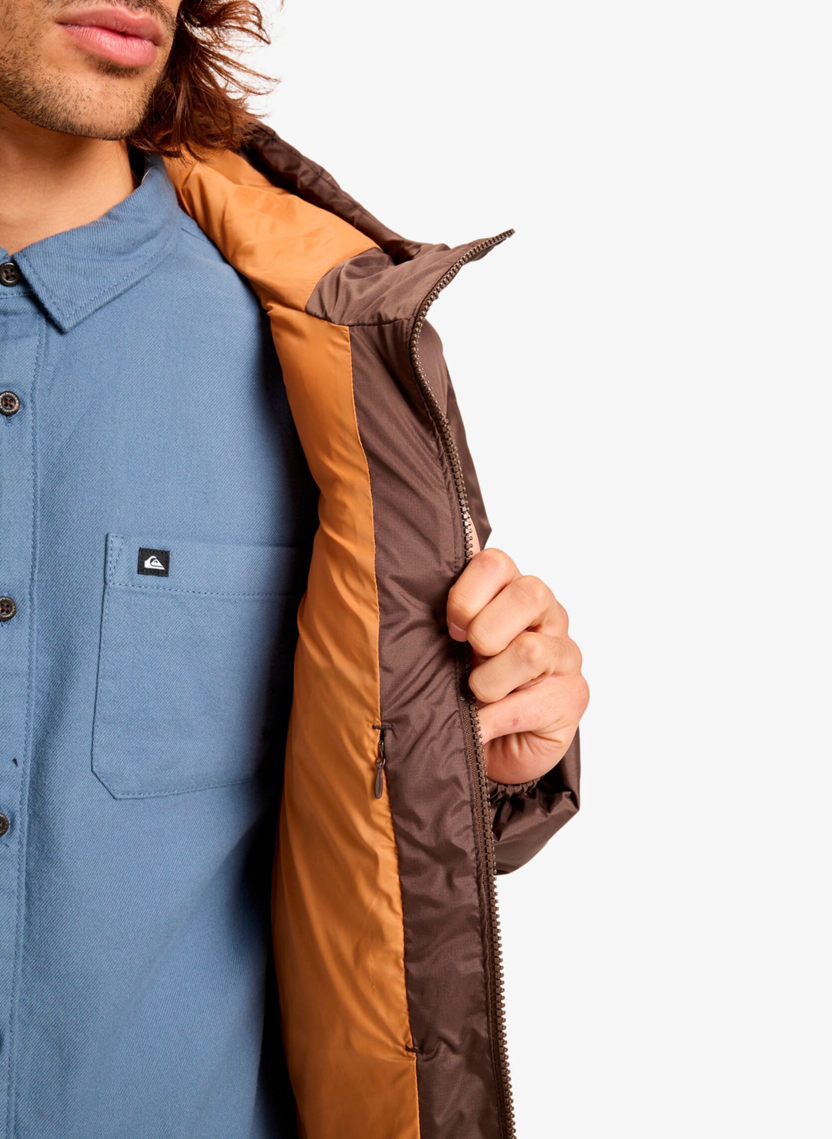 Doudounes Cold Days homme marron Quiksilver Doudounes Cold Days homme marron CHOCOLATE BROWN