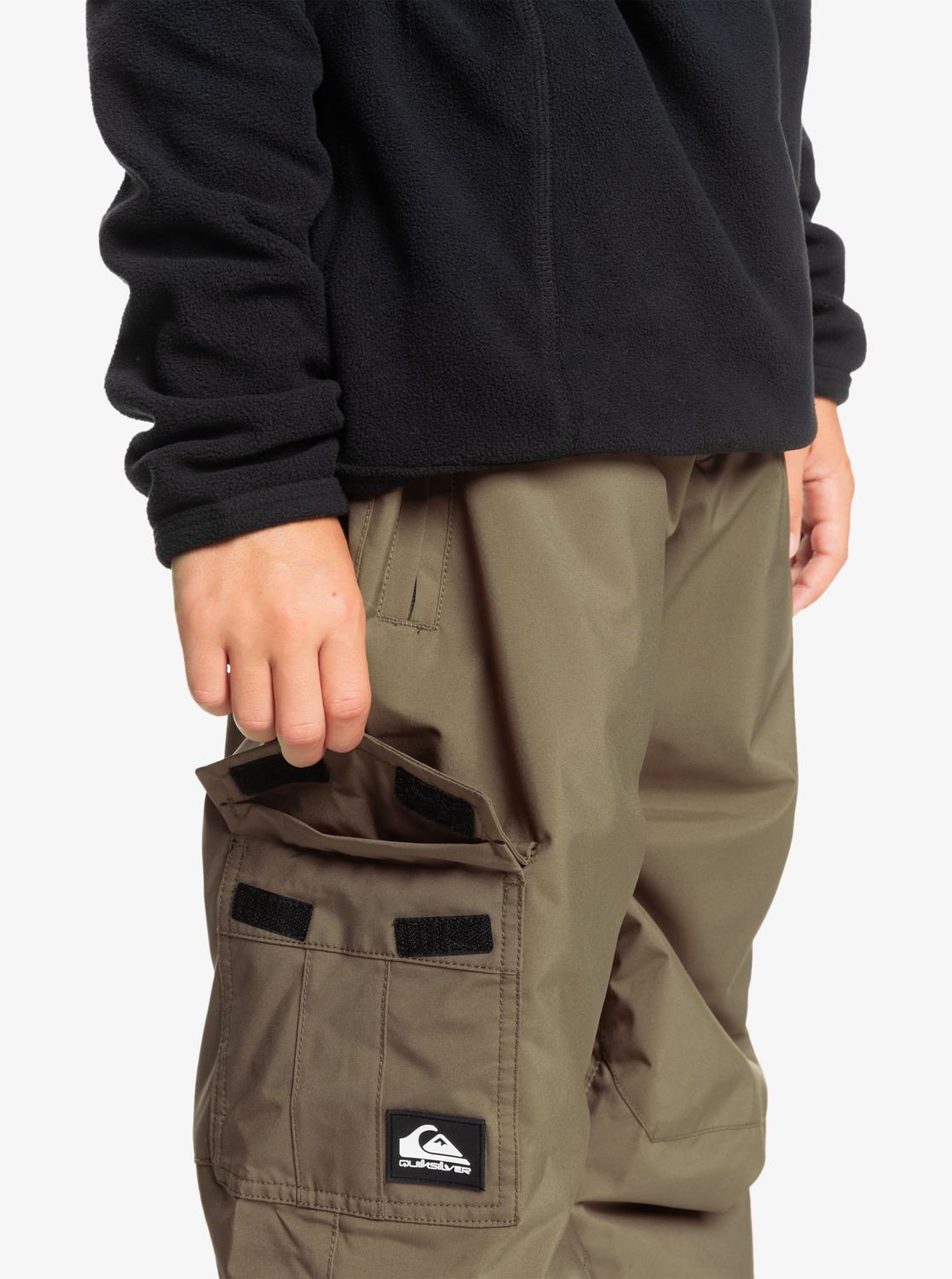 Broeken Porter Yth Pt jongens groen Quiksilver Broeken Porter Yth Pt jongens groen CANTEEN