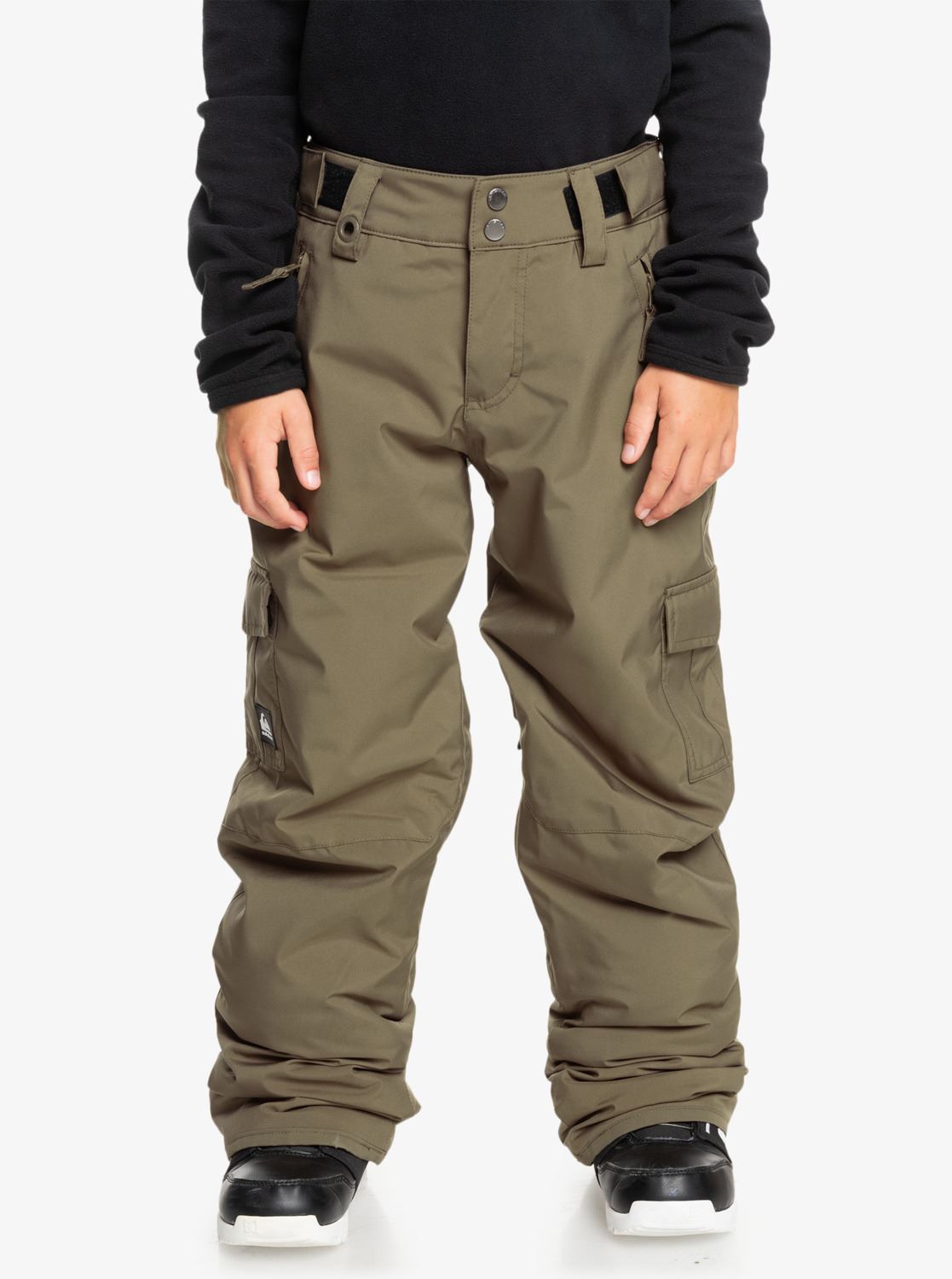 Broeken Porter Yth Pt jongens groen Quiksilver Broeken Porter Yth Pt jongens groen CANTEEN