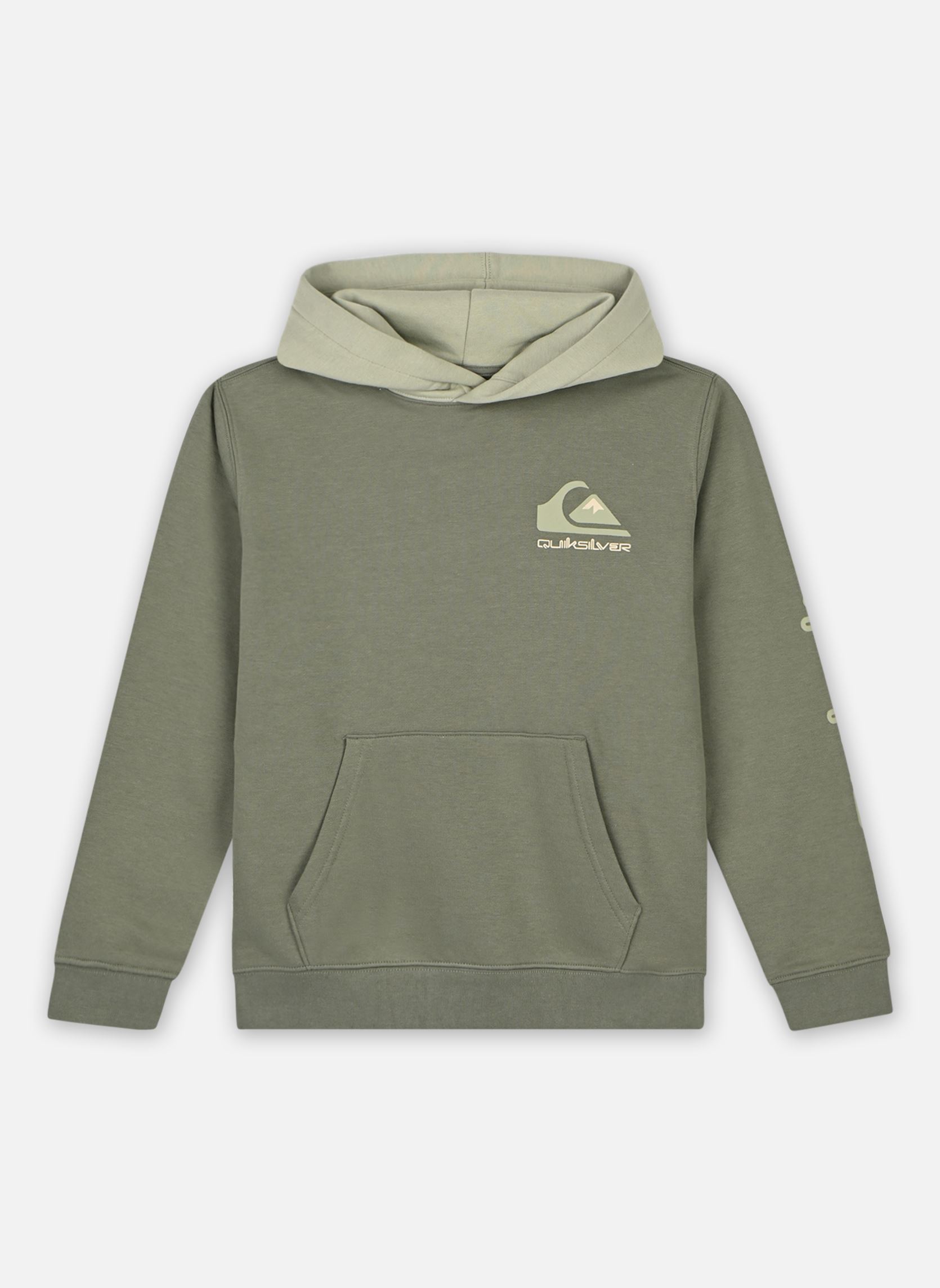 Hoodies Omni Logo jongens groen Quiksilver Hoodies Omni Logo jongens groen SEA SPRAY