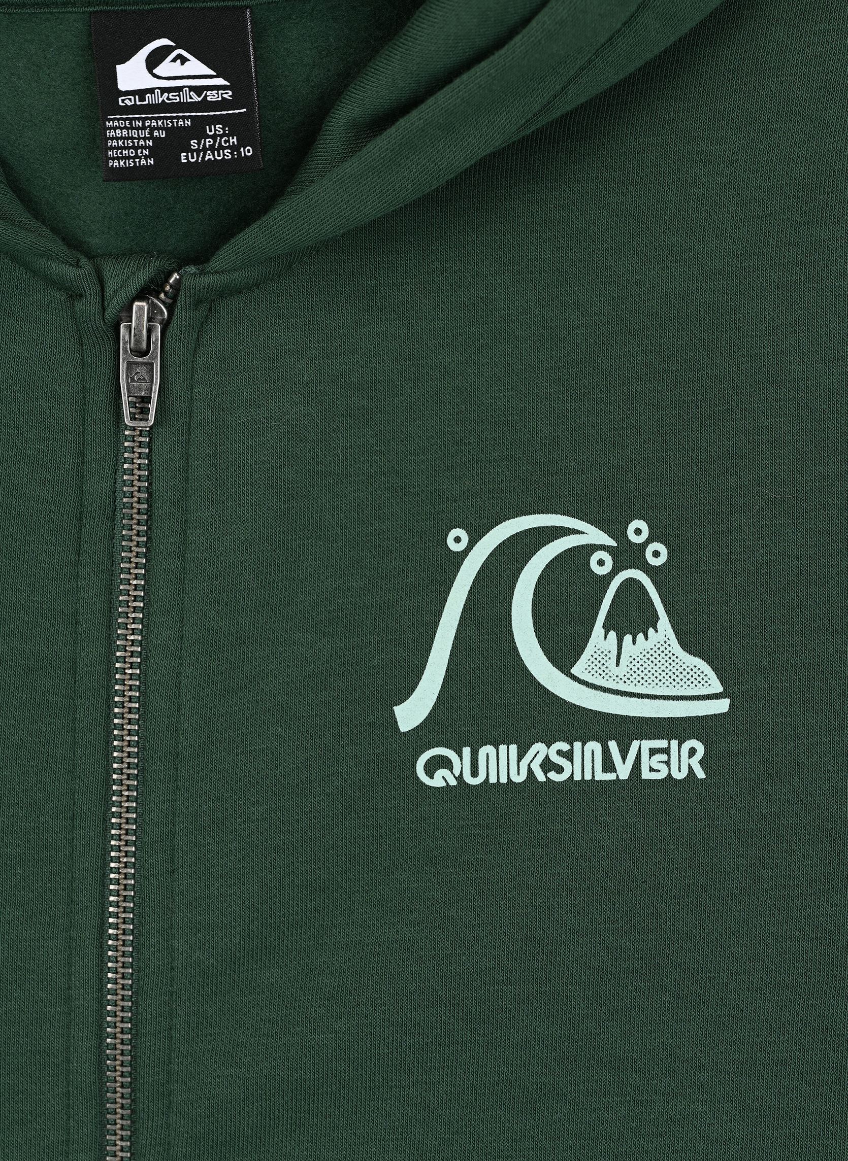 Sweaters met rits Graphic Zip jongens groen Quiksilver Sweaters met rits Graphic Zip jongens groen FOREST
