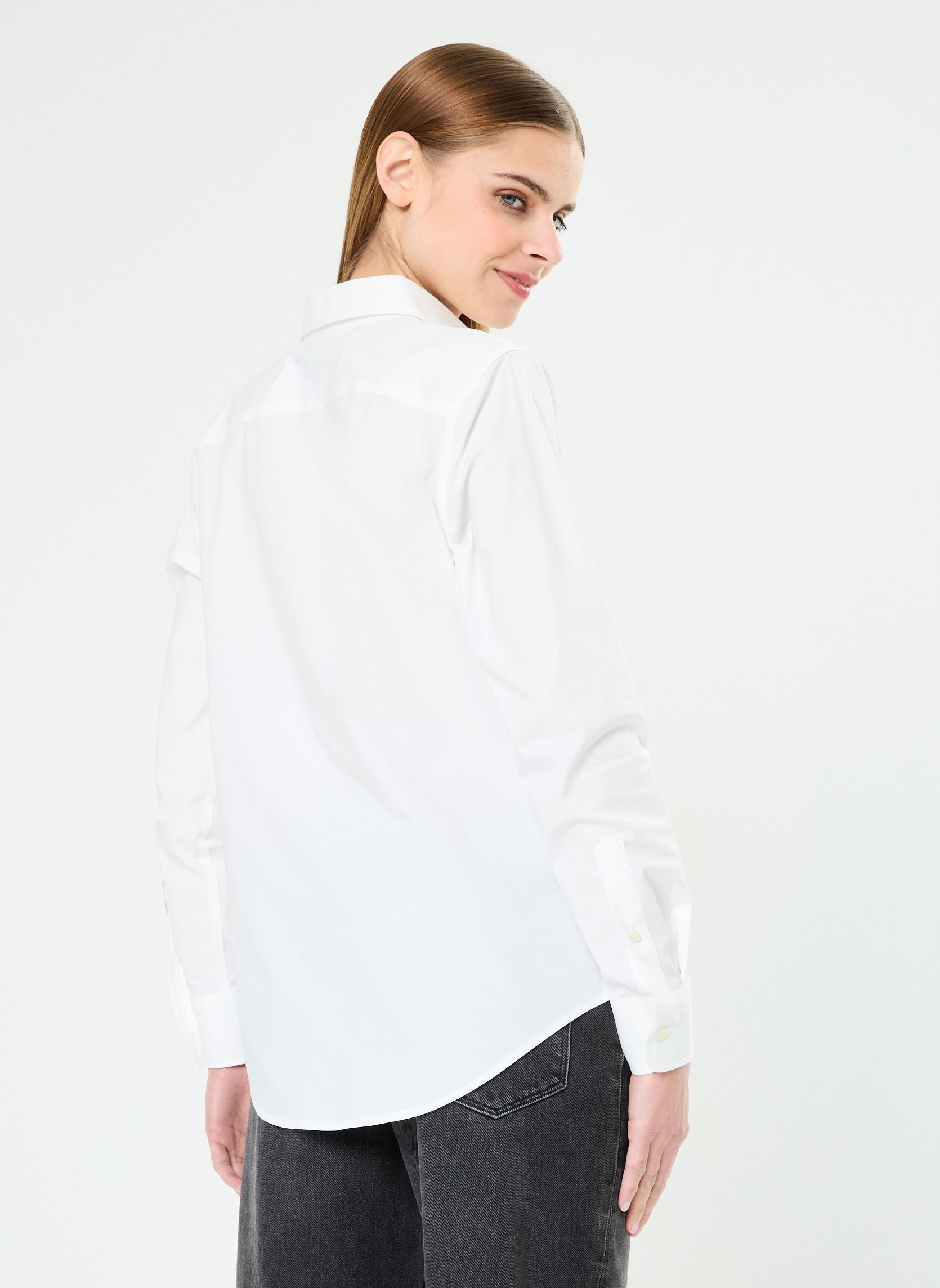 Chemises manches longues Jamelko-Long Sleeve-Shirt femme blanc Lauren Ralph Lauren Chemises manches longues Jamelko-Long Sleeve-Shirt femme blanc WHITE