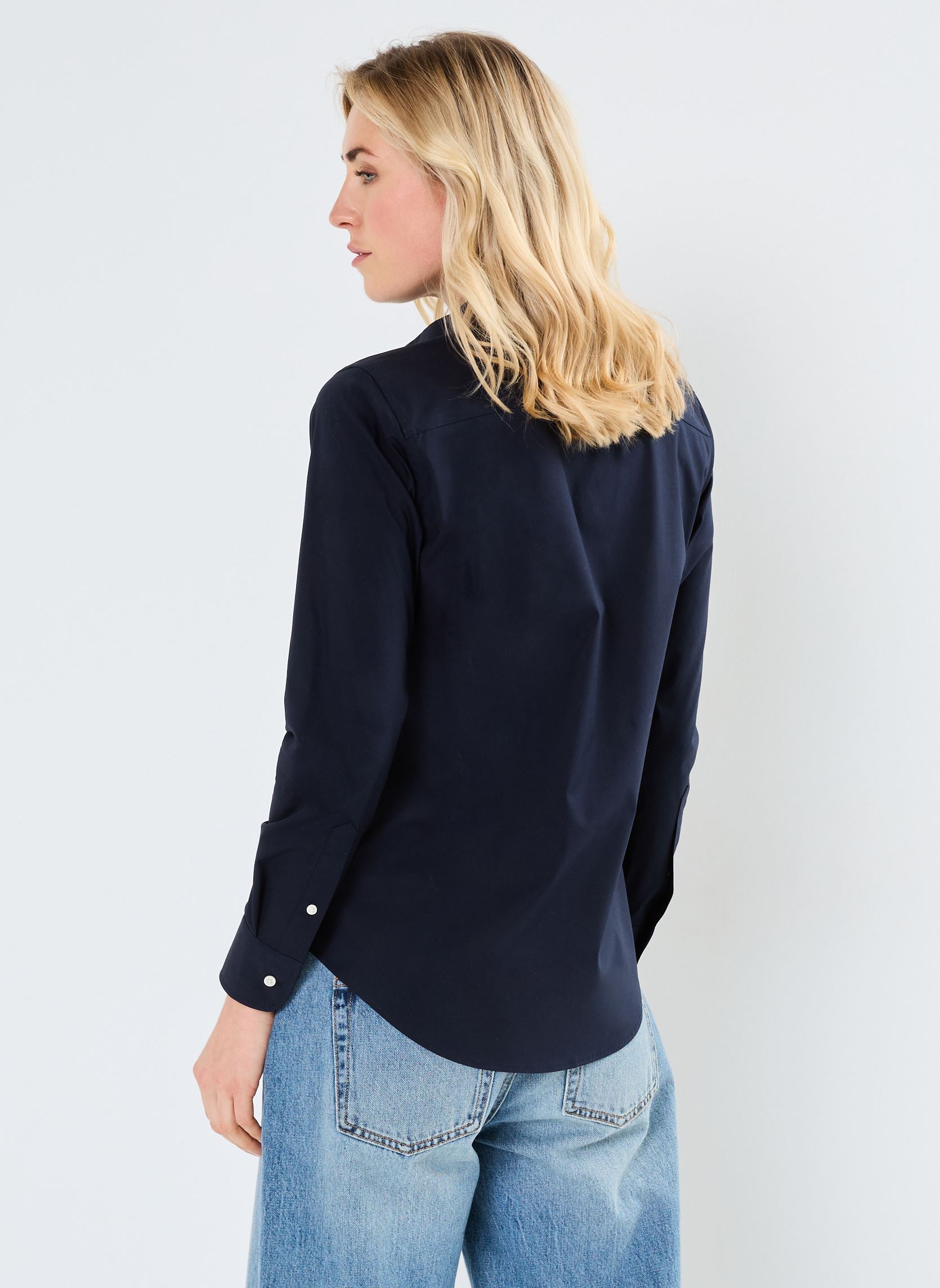 Chemises manches longues Jamelko-Long Sleeve-Shirt femme bleu Lauren Ralph Lauren Chemises manches longues Jamelko-Long Sleeve-Shirt femme bleu LAUREN NAVY