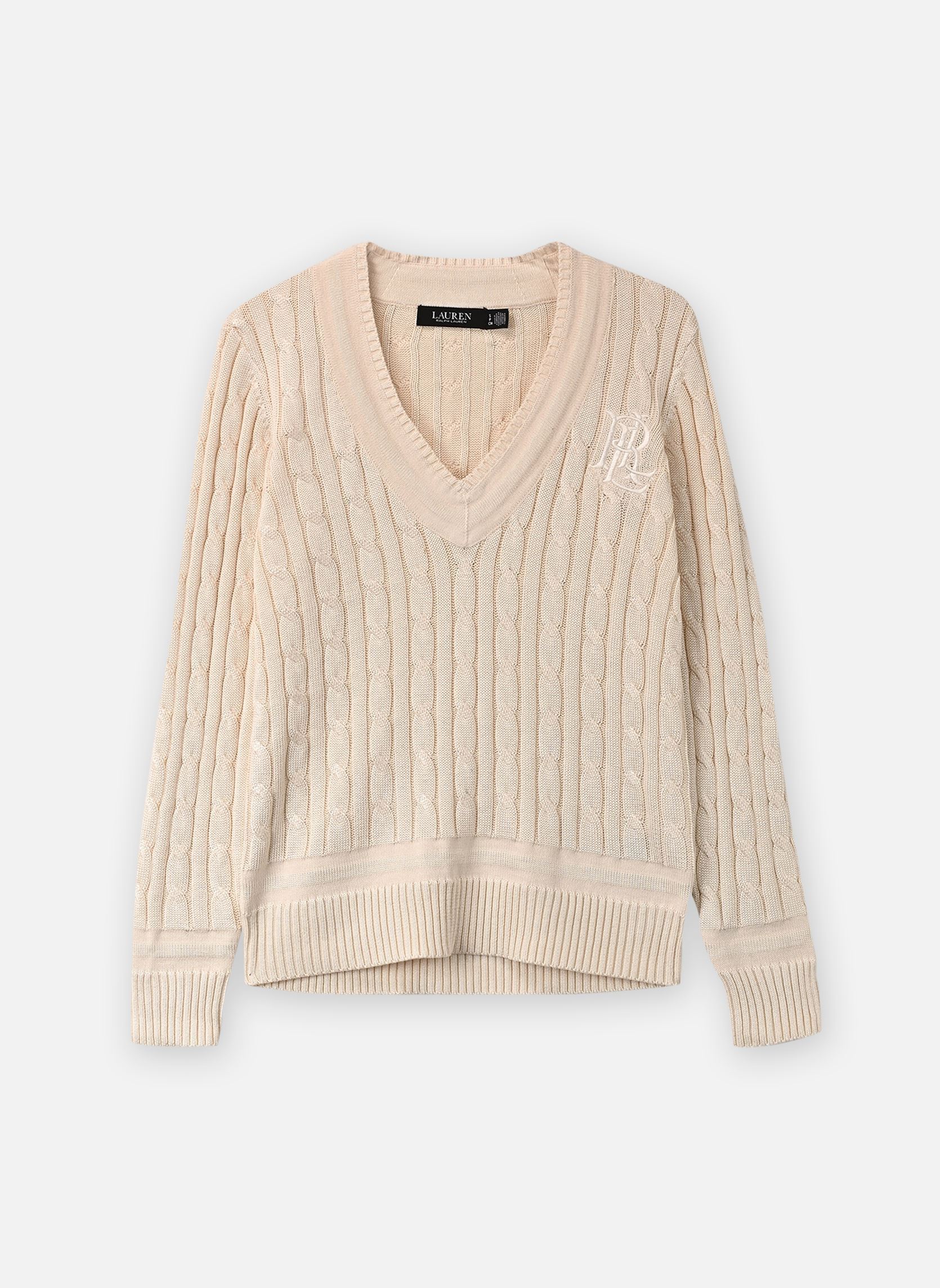 Pullover Meren-Long Sleeve-Pullover damen weiß Lauren Ralph Lauren Pullover Meren-Long Sleeve-Pullover damen weiß MASCARPONE CREAM