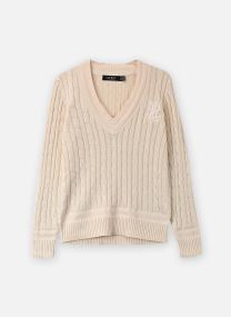 Pullover Meren-Long Sleeve-Pullover damen weiß