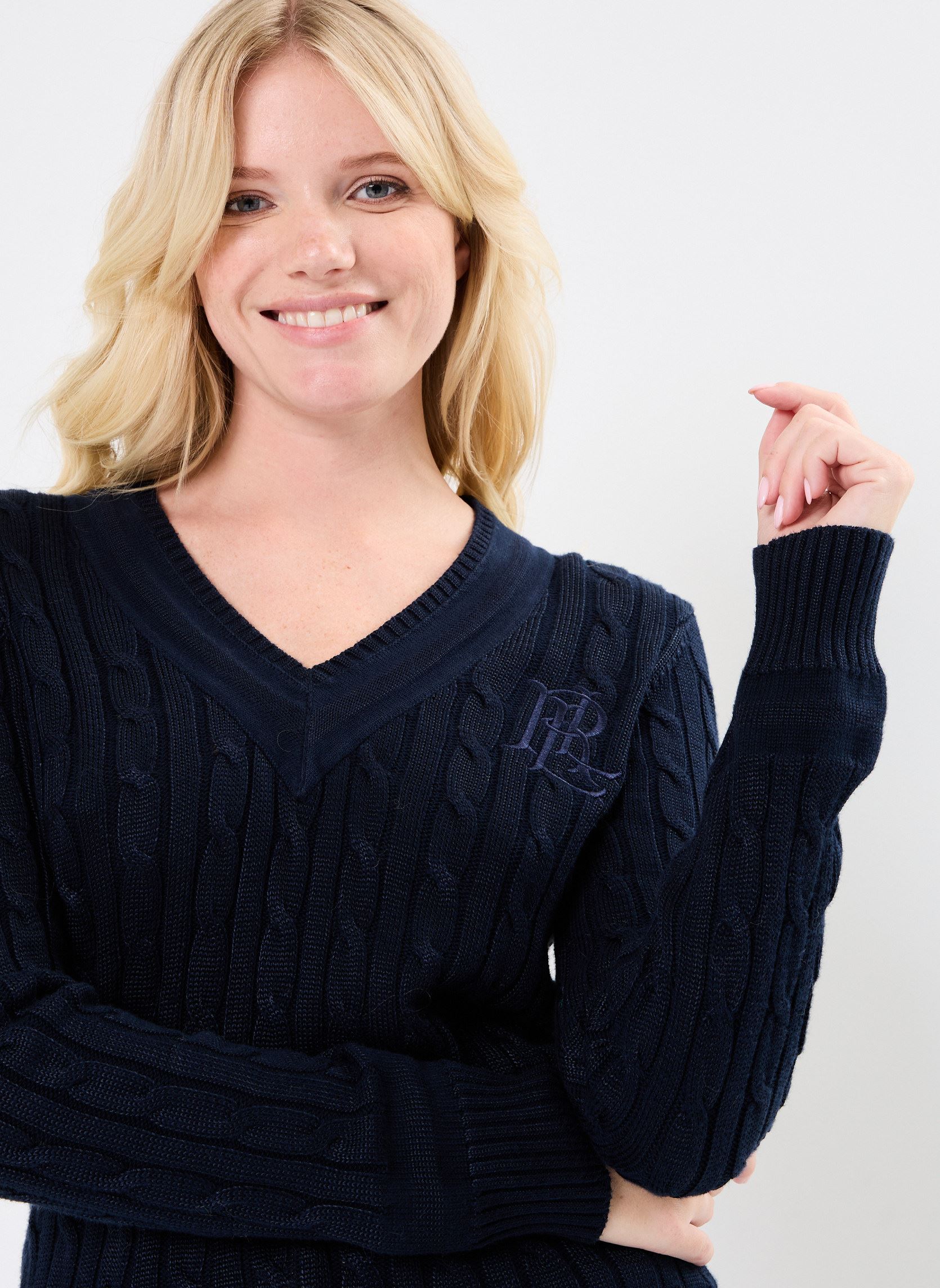 Pulls Meren-Long Sleeve-Pullover femme bleu Lauren Ralph Lauren Pulls Meren-Long Sleeve-Pullover femme bleu Lauren Navy