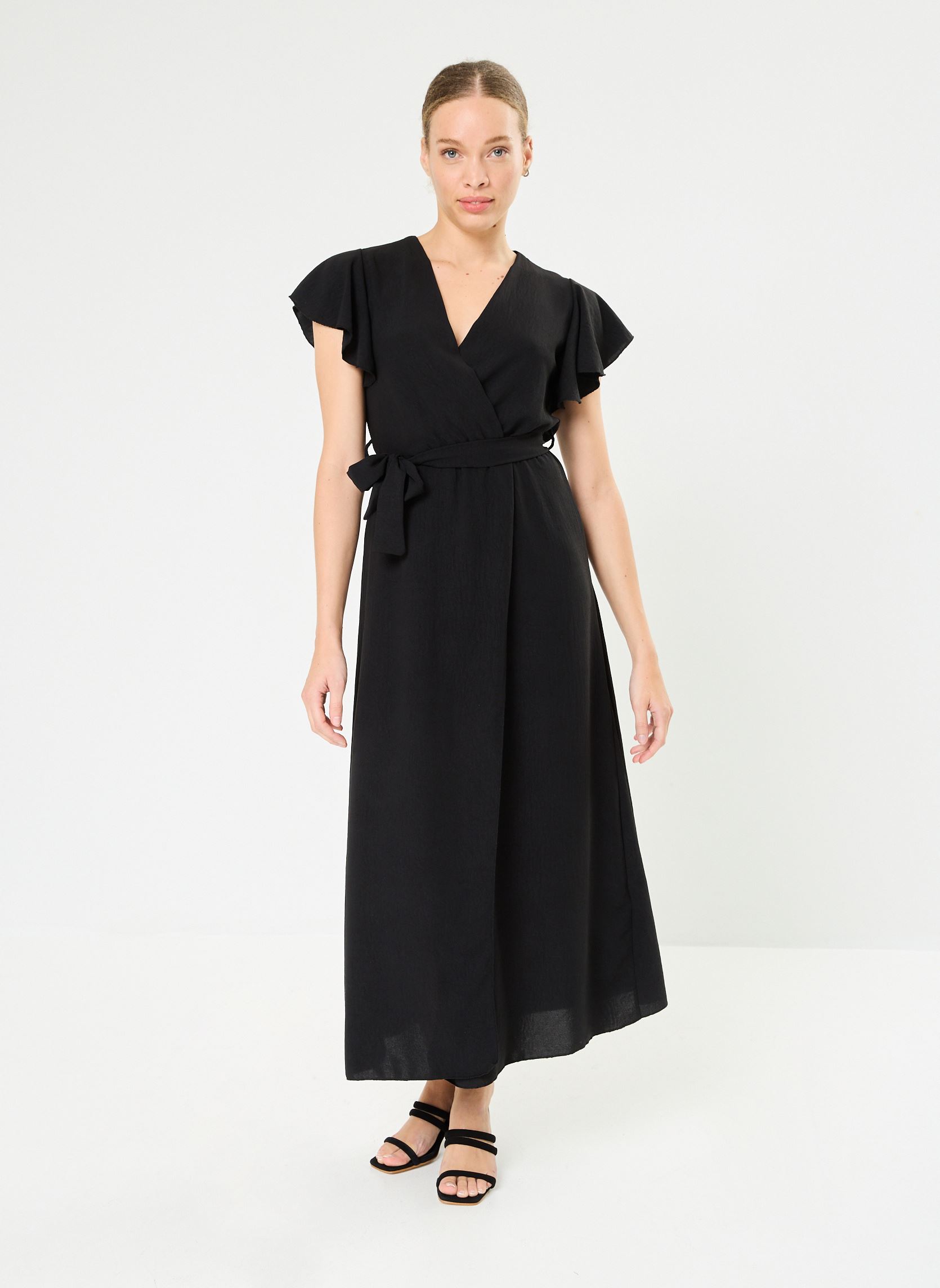Robes longues ROFLOWCOEUR3 femme noir Cache Cache Robes longues ROFLOWCOEUR3 femme noir Jet black