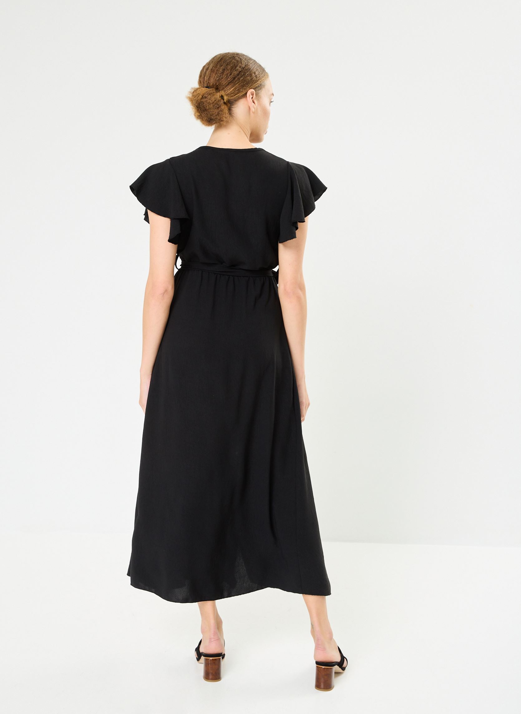 Robes longues ROFLOWCOEUR3 femme noir Cache Cache Robes longues ROFLOWCOEUR3 femme noir Jet black
