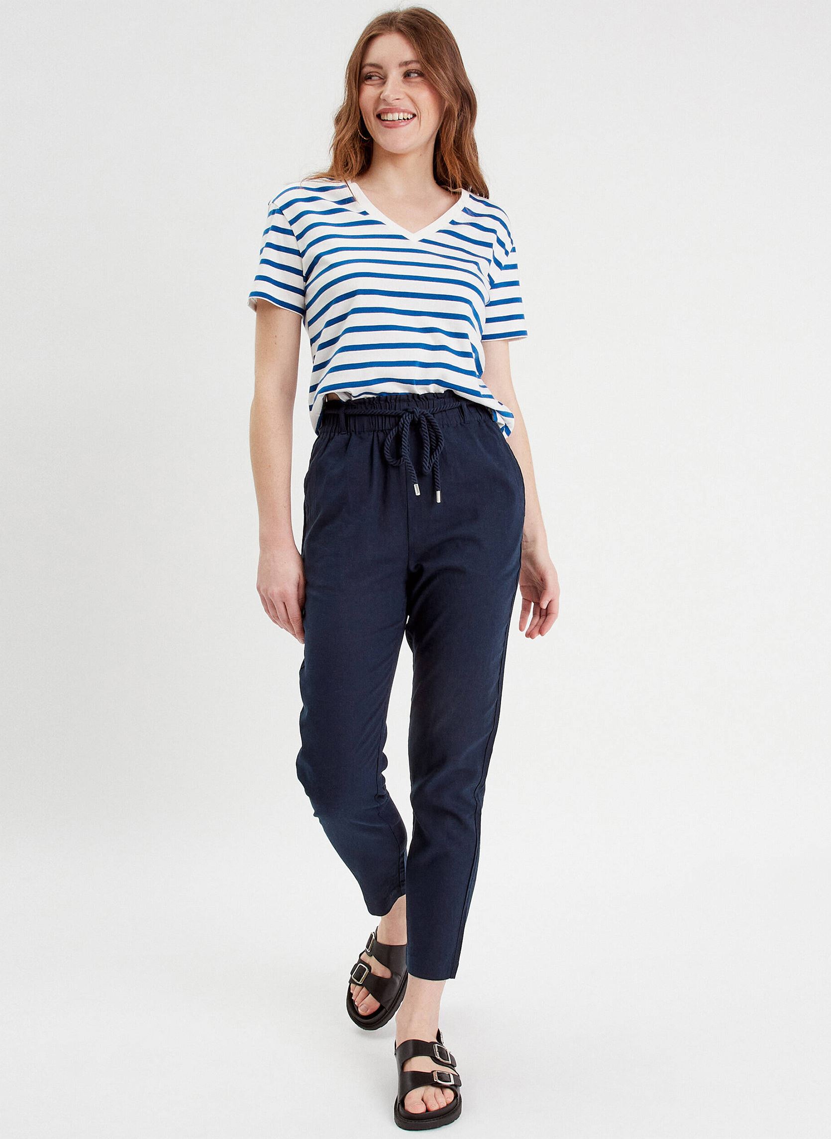 Pantalons cargo PANJOGLIN2 femme bleu Cache Cache Pantalons cargo PANJOGLIN2 femme bleu NAVY BLAZER