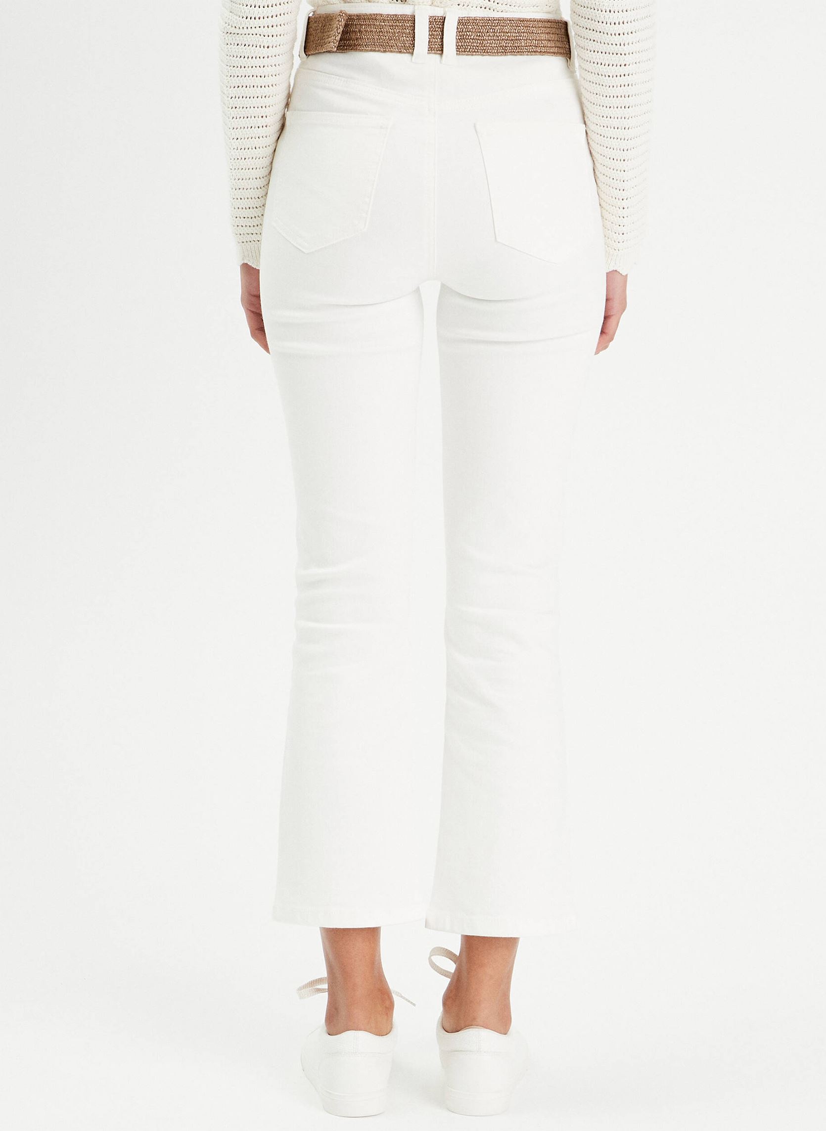 Flared jeans MALOH-KICKO2 dames wit Cache Cache Flared jeans MALOH-KICKO2 dames wit CLOUD DANCER