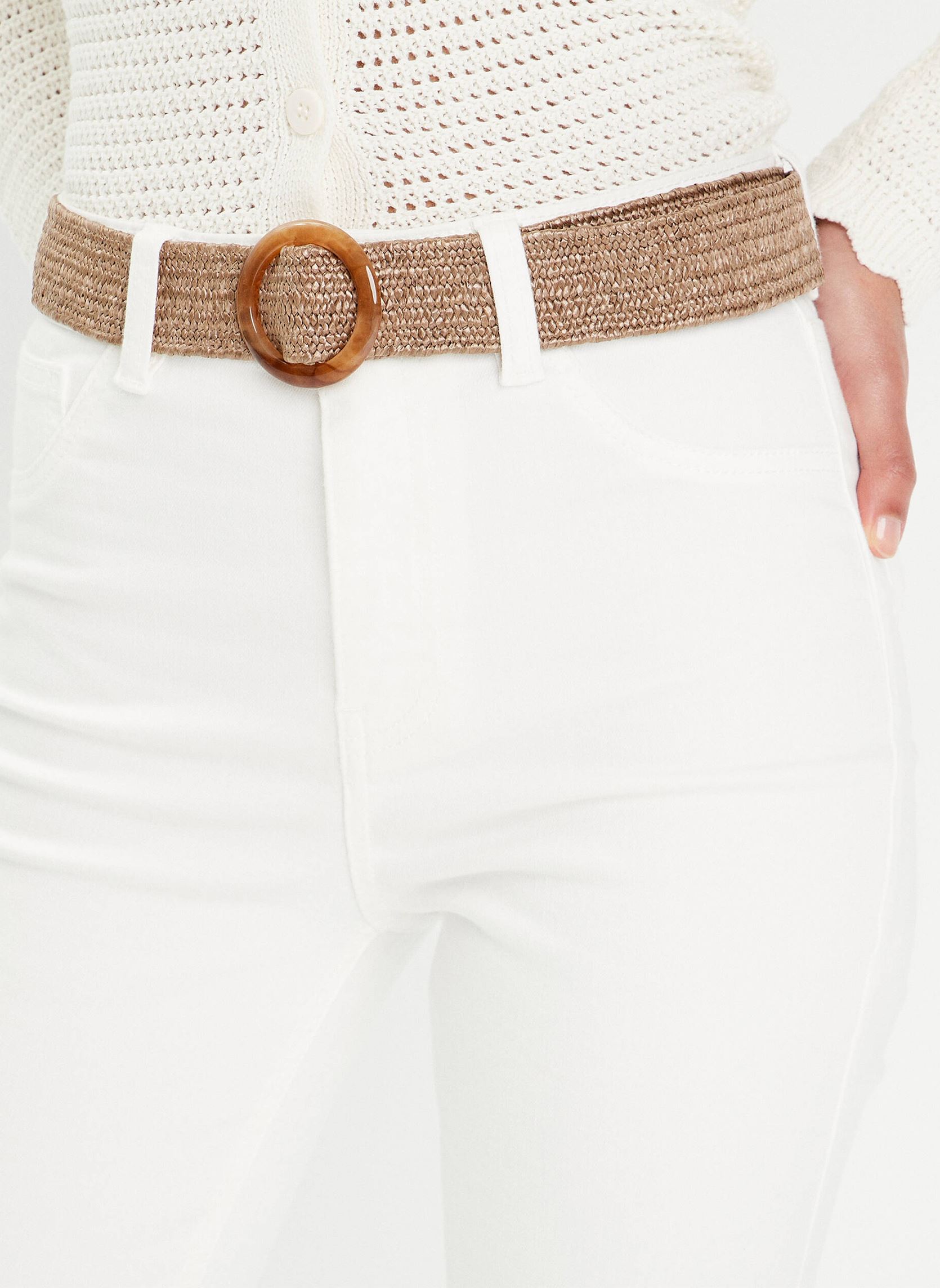 Flared jeans MALOH-KICKO2 dames wit Cache Cache Flared jeans MALOH-KICKO2 dames wit CLOUD DANCER