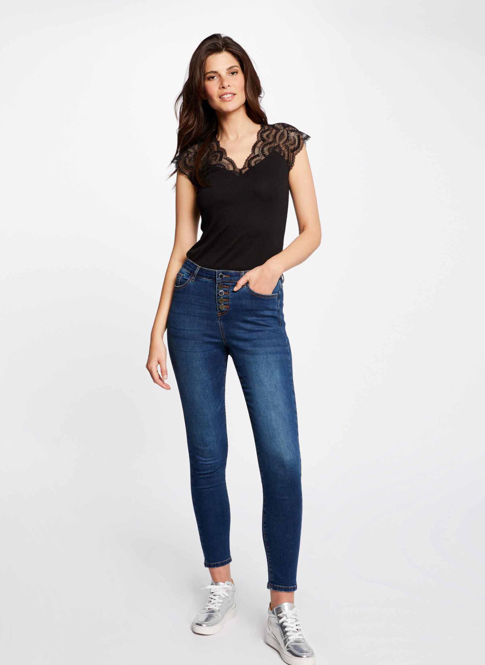 Tops 222-DELO femme noir Morgan Tops 222-DELO femme noir NOIR