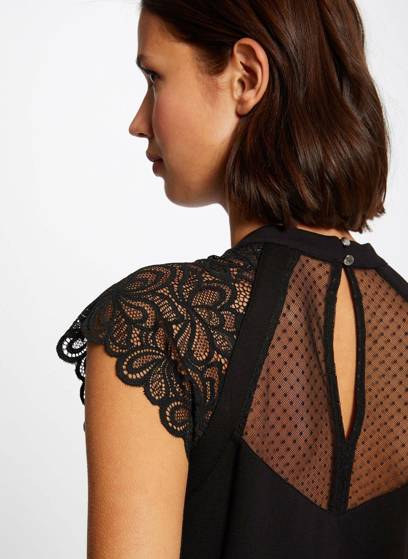 Tee-shirts manches courtes 222-DEMANE femme noir Morgan Tee-shirts manches courtes 222-DEMANE femme noir NOIR
