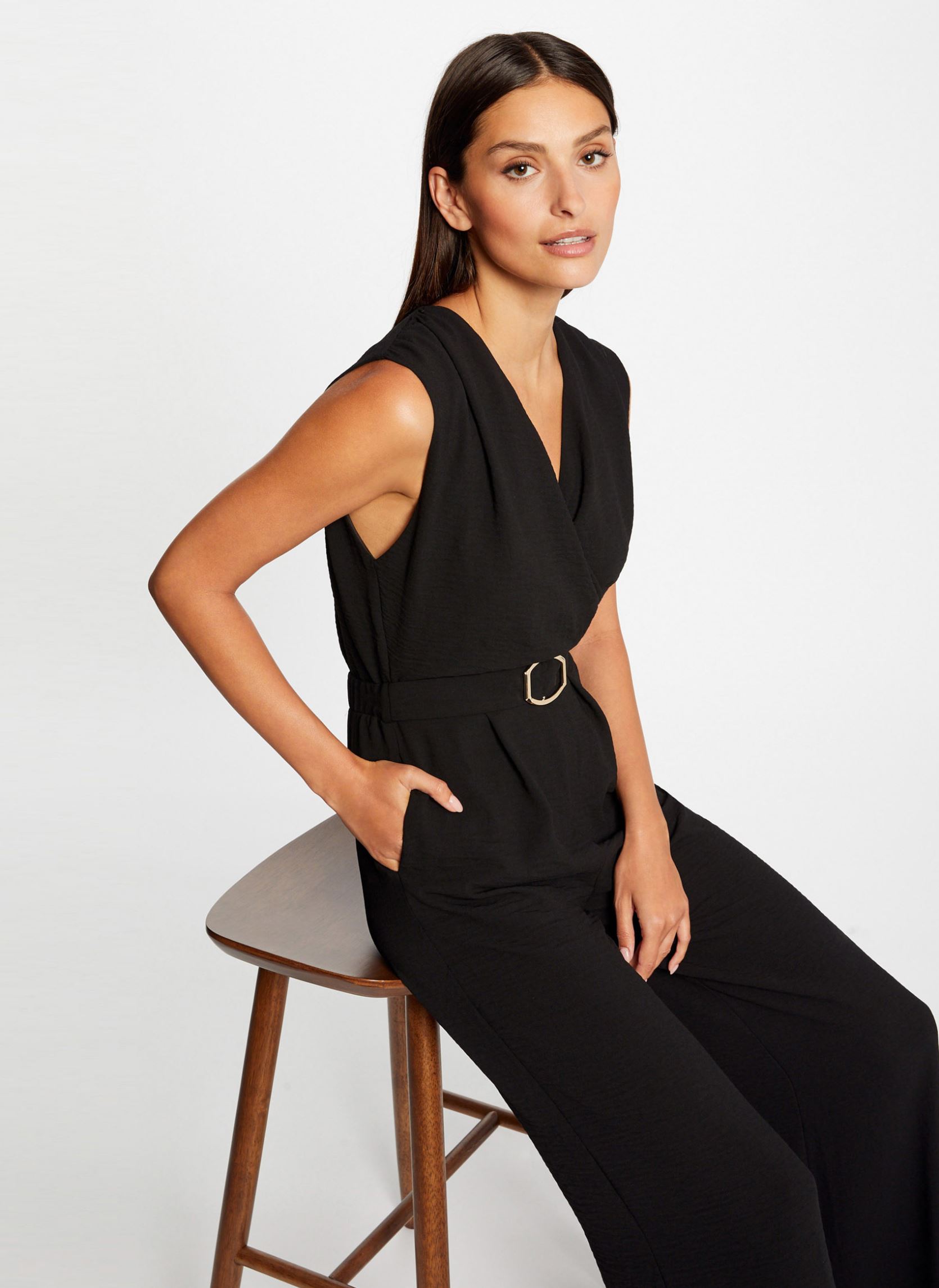 Combinaisons pantalon 231-PILOU.F femme noir Morgan Combinaisons pantalon 231-PILOU.F femme noir NOIR