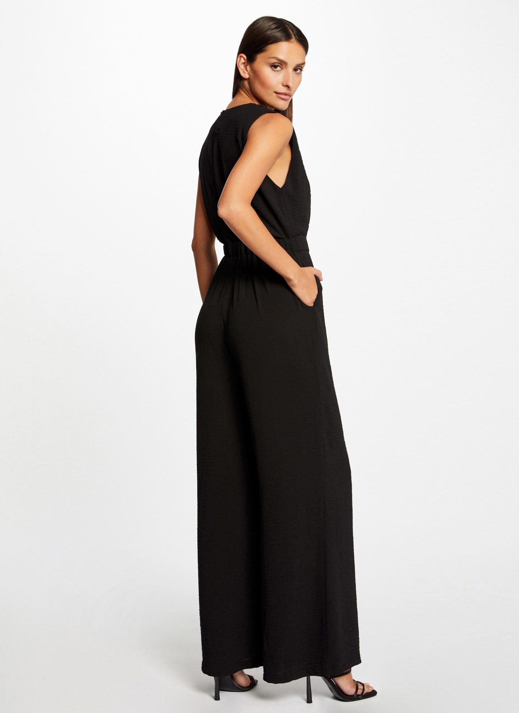 Combinaisons pantalon 231-PILOU.F femme noir Morgan Combinaisons pantalon 231-PILOU.F femme noir NOIR